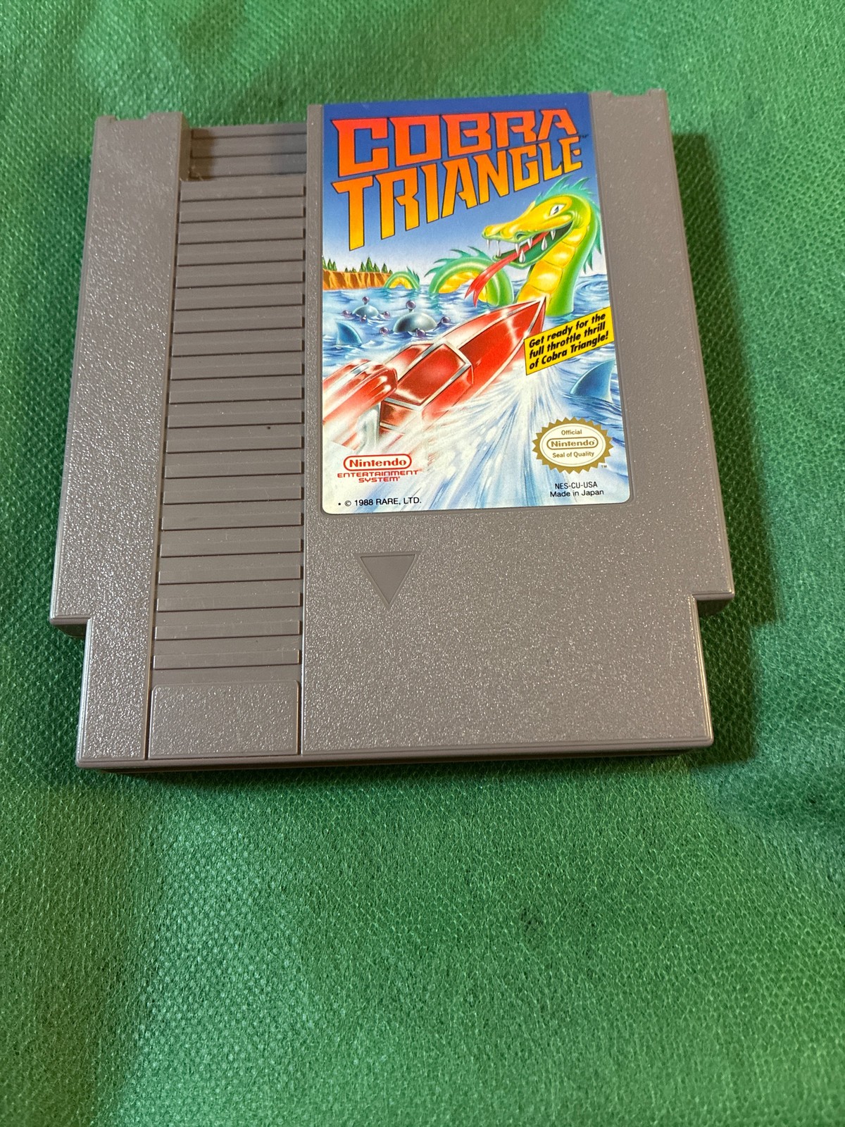 Cobra Triangle NES Game Cartridge by Nintendo