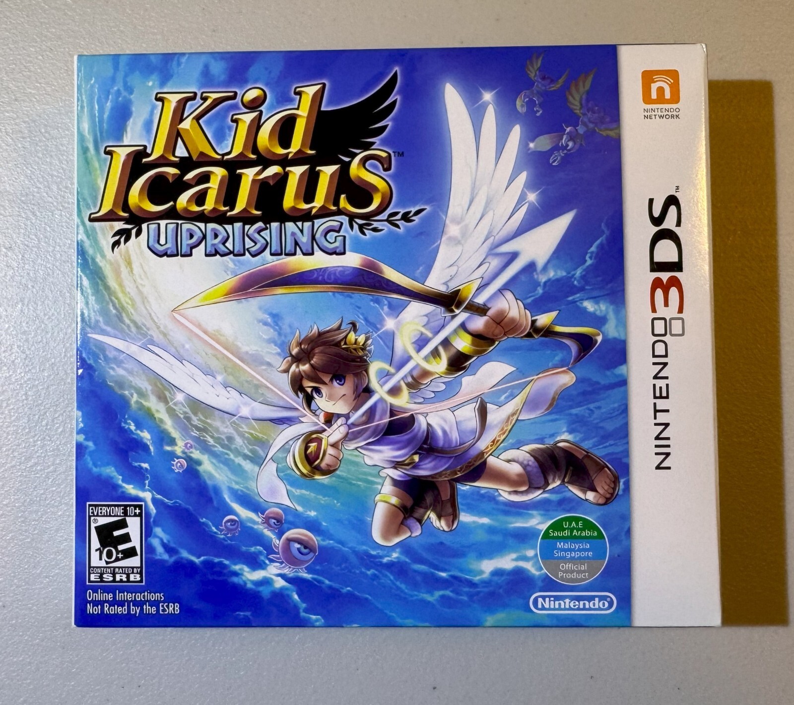 Kid Icarus Uprising – Nintendo 3DS 2012 – UAE, SA, M, S Version NEW Box Unopened