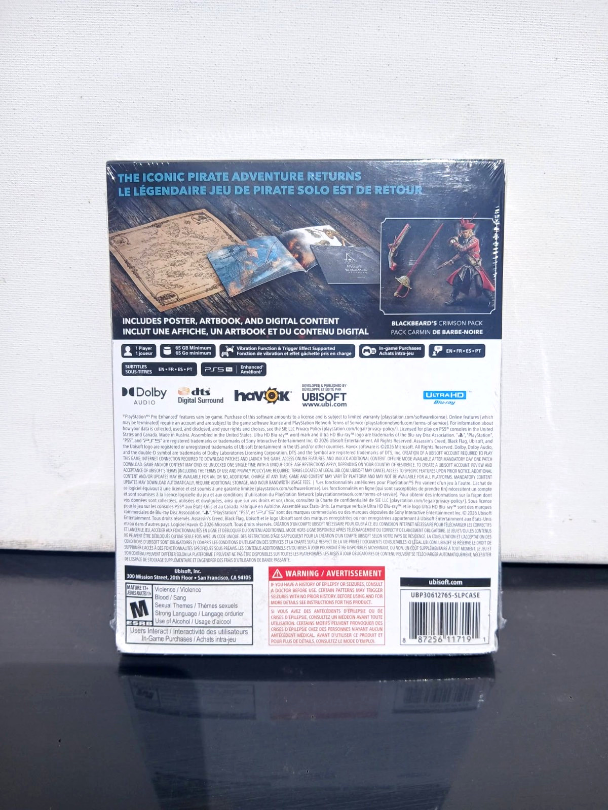 Assassin’s Creed Black Flag Resynced Exclusive Launch Edition Bunde – PS5