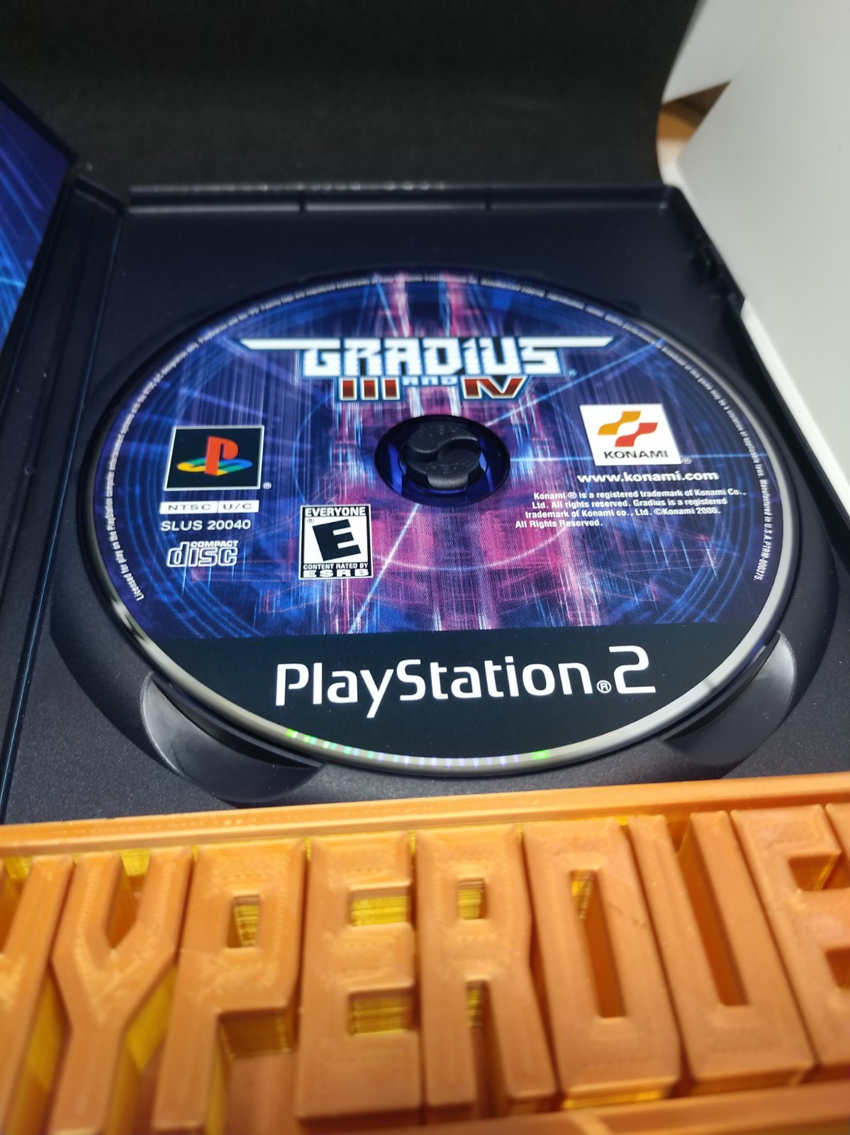 GRADIUS III & IV PS2 SIGNED BY AKIRA YAMAOKA CIB PROOF Free S&H In USA