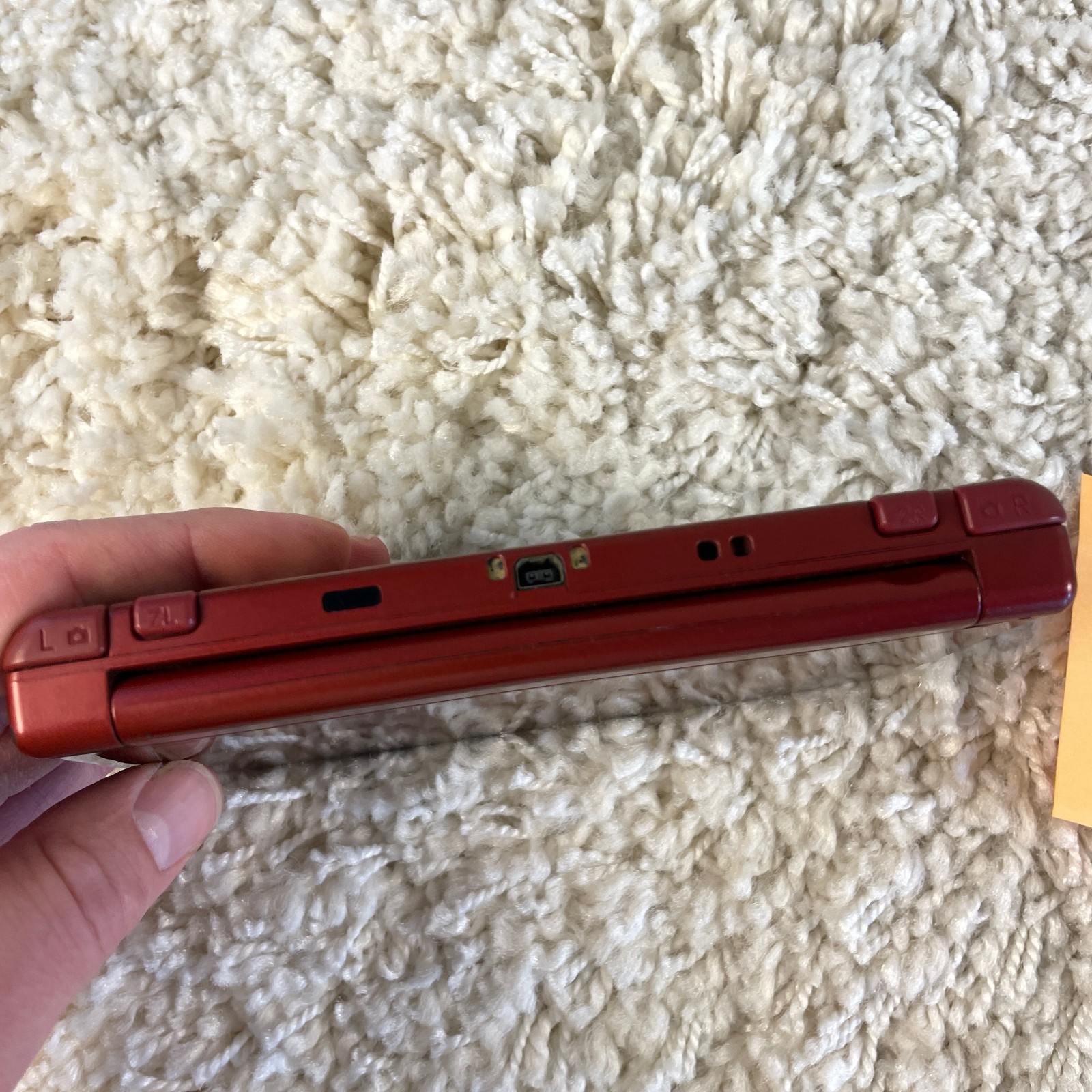 Nintendo “New” 3DS XL Metallic Red Handheld Console System RED-001 Top IPS Works