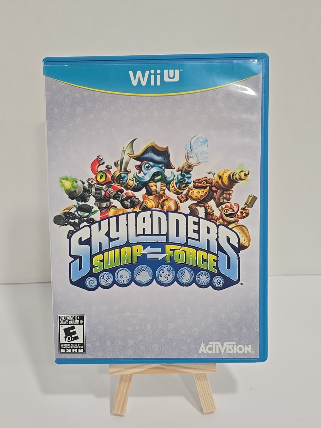 Nintendo WiiU Wii U Activision Skylanders Swap Force Game, Case, & Artwork