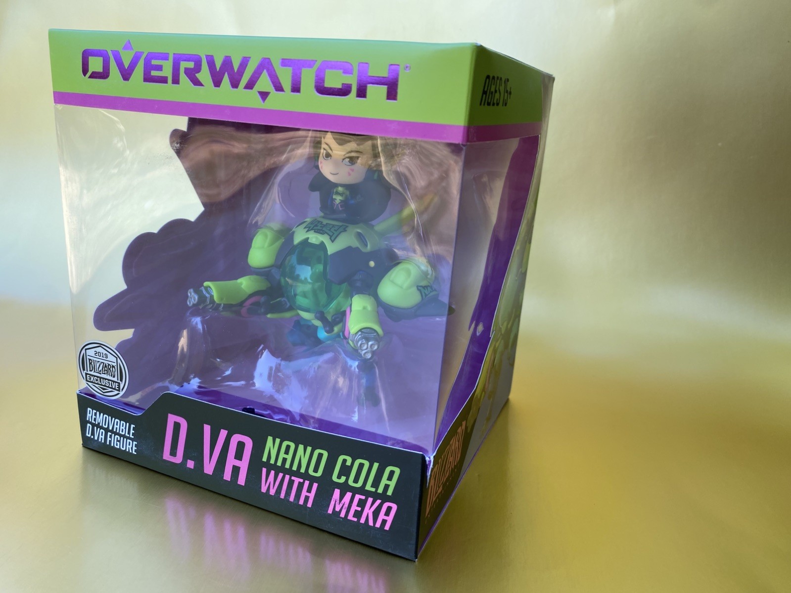 Overwatch D.Va Nano Cola with Meka Figure Cute But Deadly Colossal SDCC 2019 New