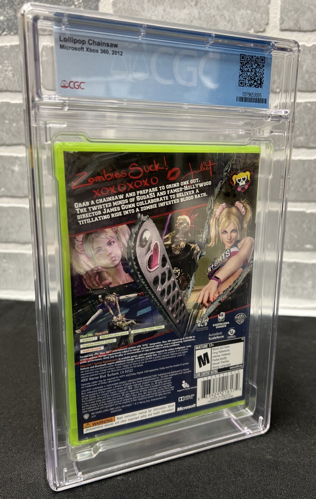 Lollipop Chainsaw (Xbox 360) New Sealed – CGC Graded 9.6 A++