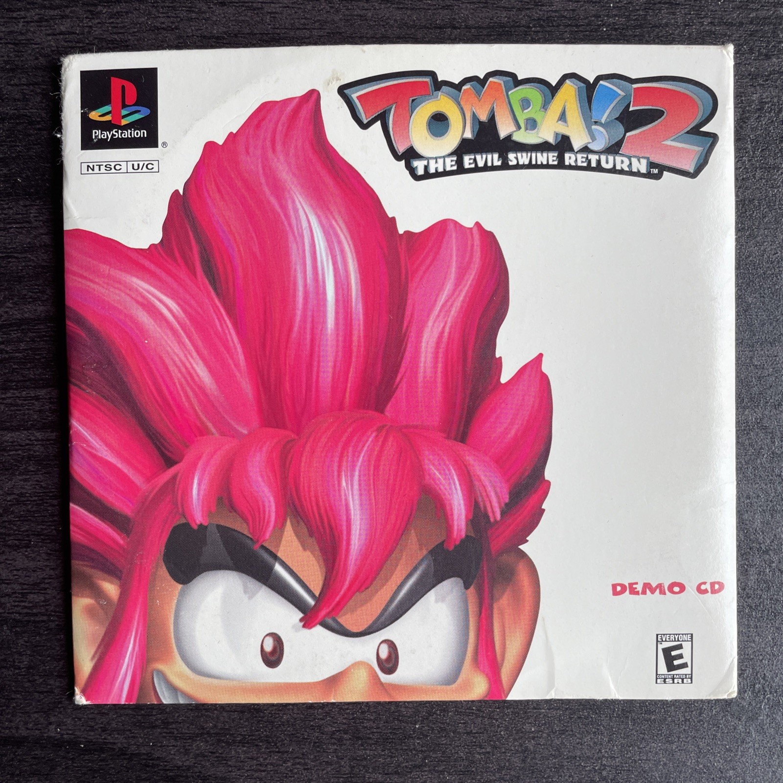 TOMBA! 2 The Evil Swine DEMO Disc Video Game PlayStation 1 PS1 Tested Works VTG