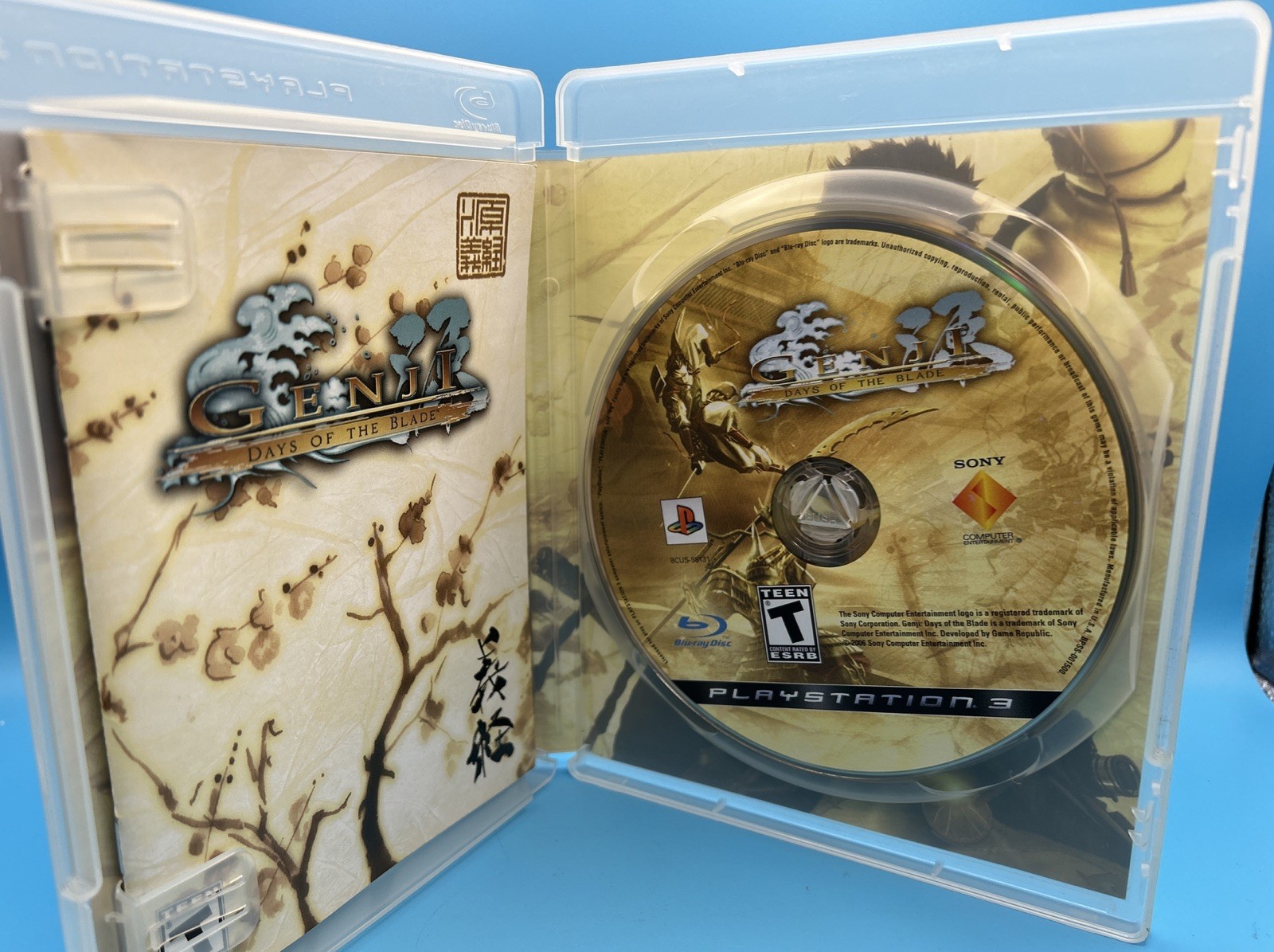 Genji: Days of the Blade (Sony PlayStation 3, 2006) – CIB Complete – TESTED