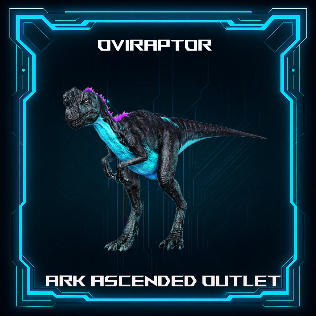 Oviraptor-Ark Survival Ascended-ASA-PVE-Dino-Official-PC/PS5/XBOX-Colors-AAO