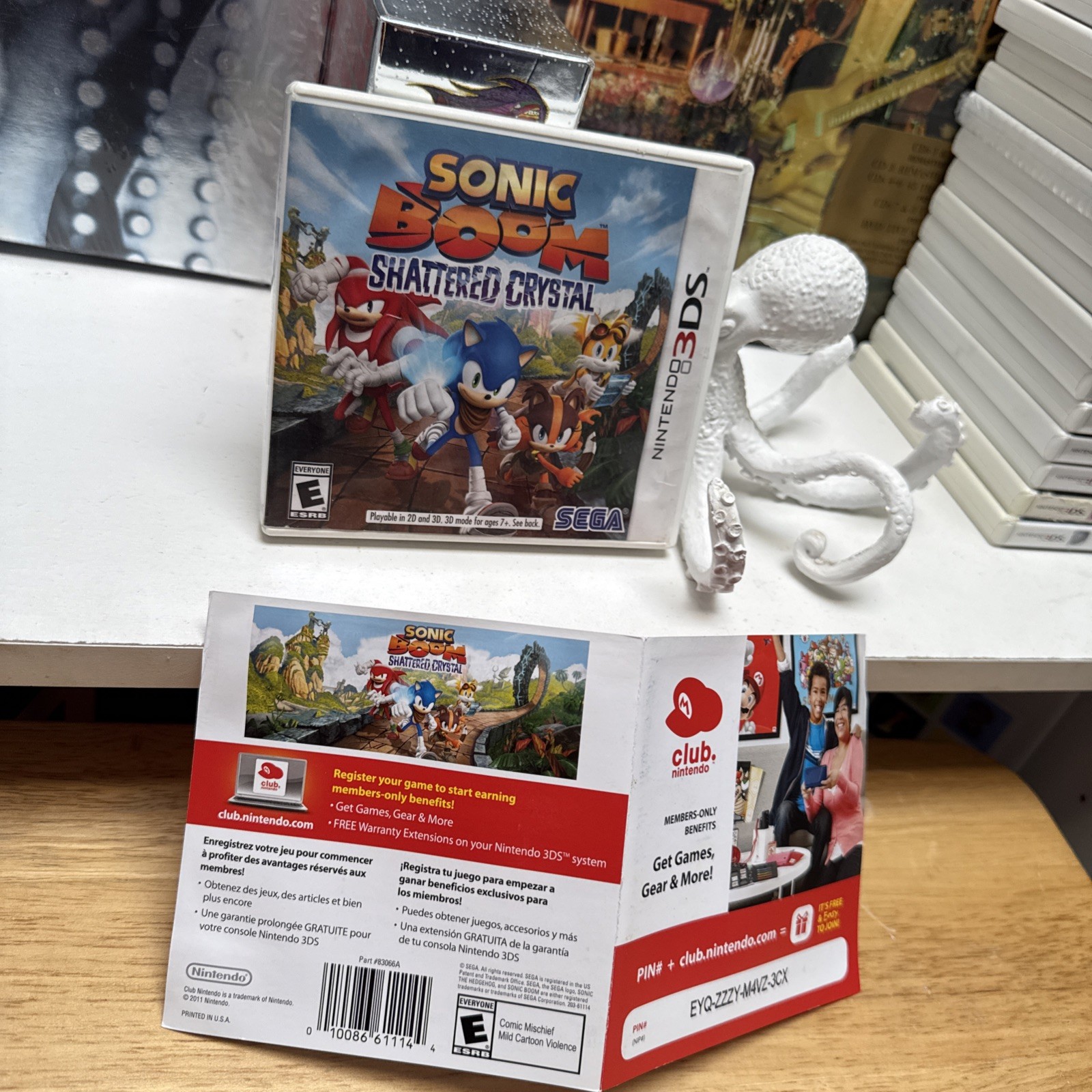 Sonic Boom: Shattered Crystal (Nintendo 3DS) *CIB COMPLETE!! ~ 2014 Sega
