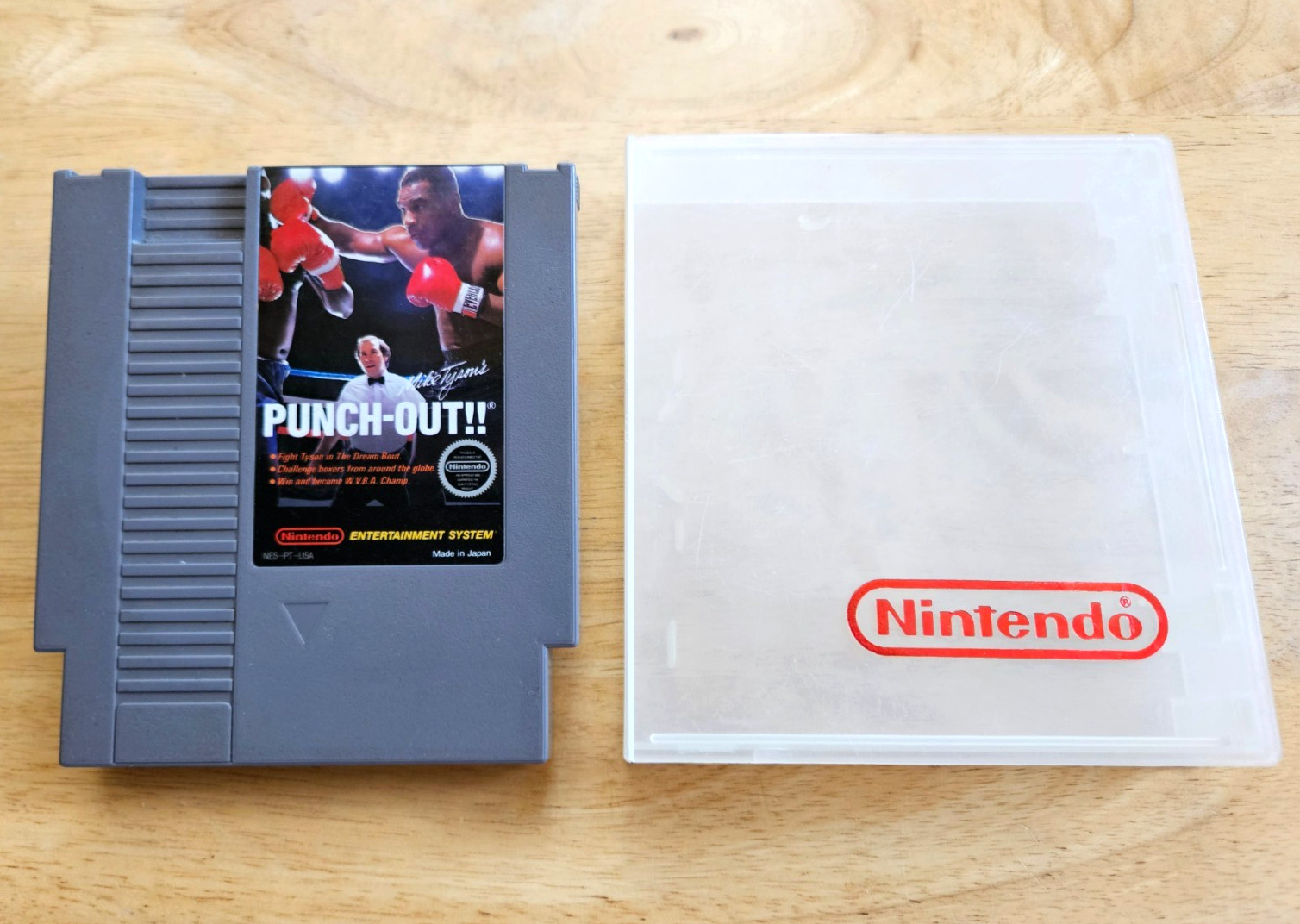 NES – Mike Tyson’s Punch-Out – Nintendo Boxing Video Game & Protective Case