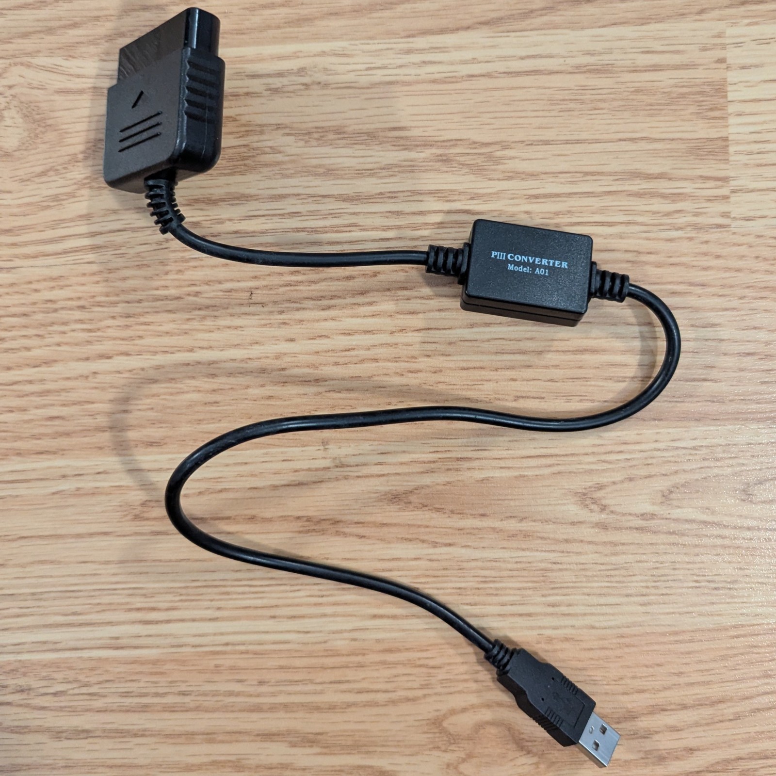 PS2 to USB Controller Adapter Converter PIII Model A01 for PC PlayStation 3 PS3