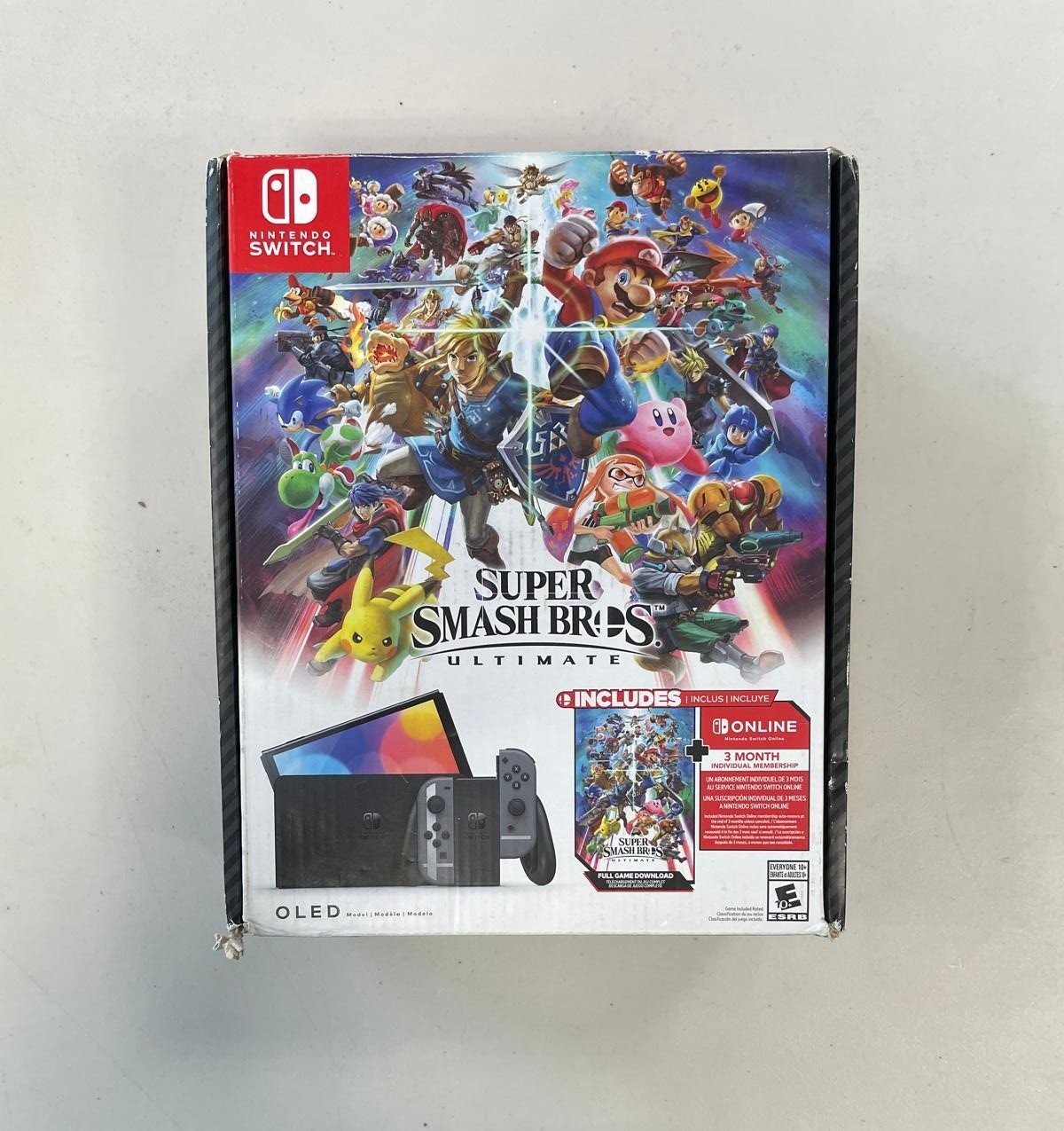 Nintendo Switch (OLED Model) Super Smash Bros. Bundle
