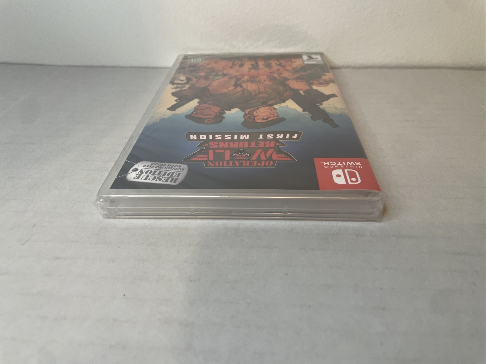 Operation Wolf Returns First Mission Nintendo Switch Sealed Brand New SHIPS FREE