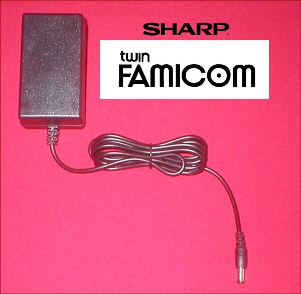 7.6V AC Adapter Power Supply for the Sharp Nintendo Twin Famicom Disk System NEW