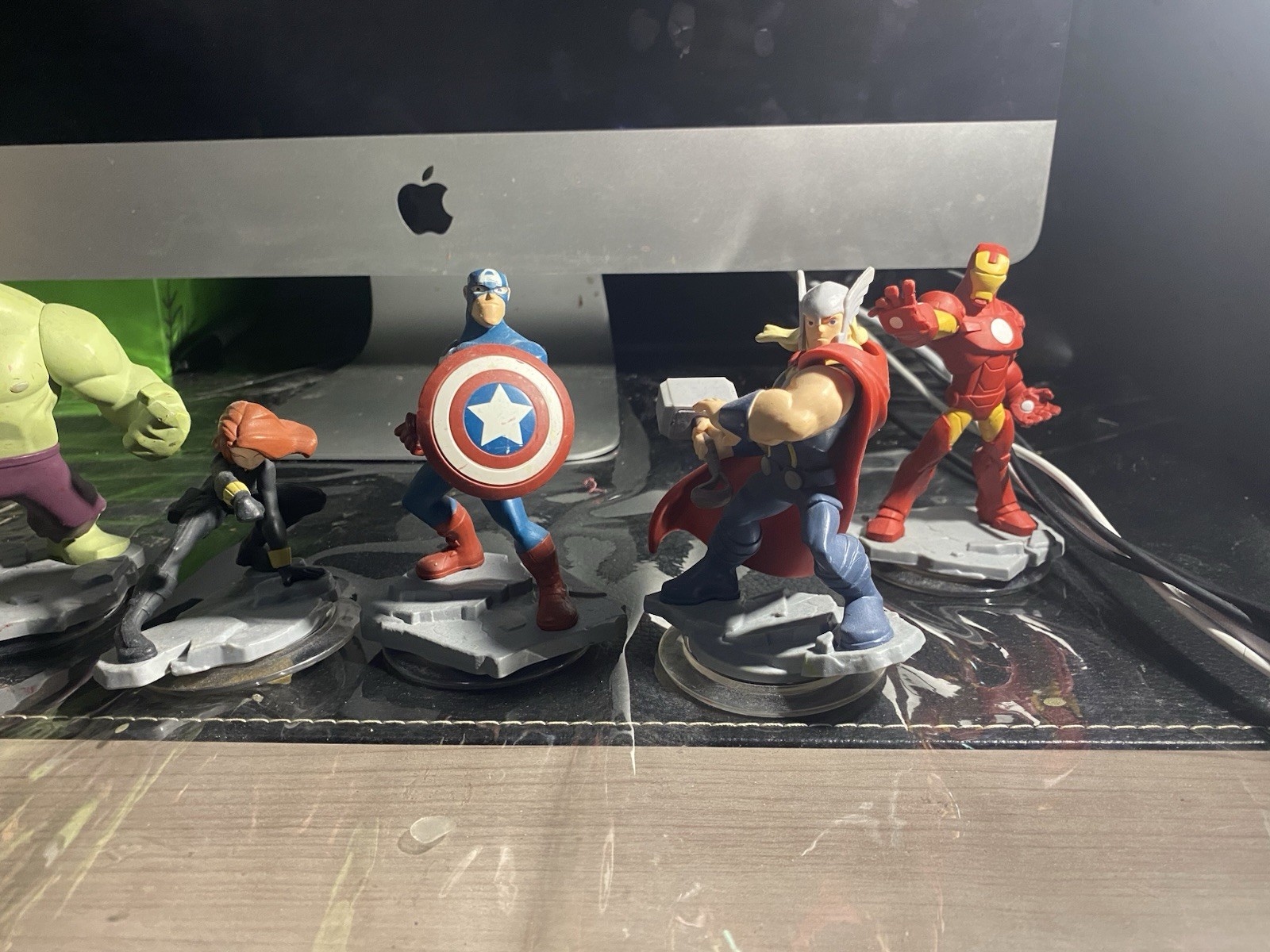 Disney Infinity Marvel Avengers Figures Hulk, Captain America, Thor, Iron Man, …