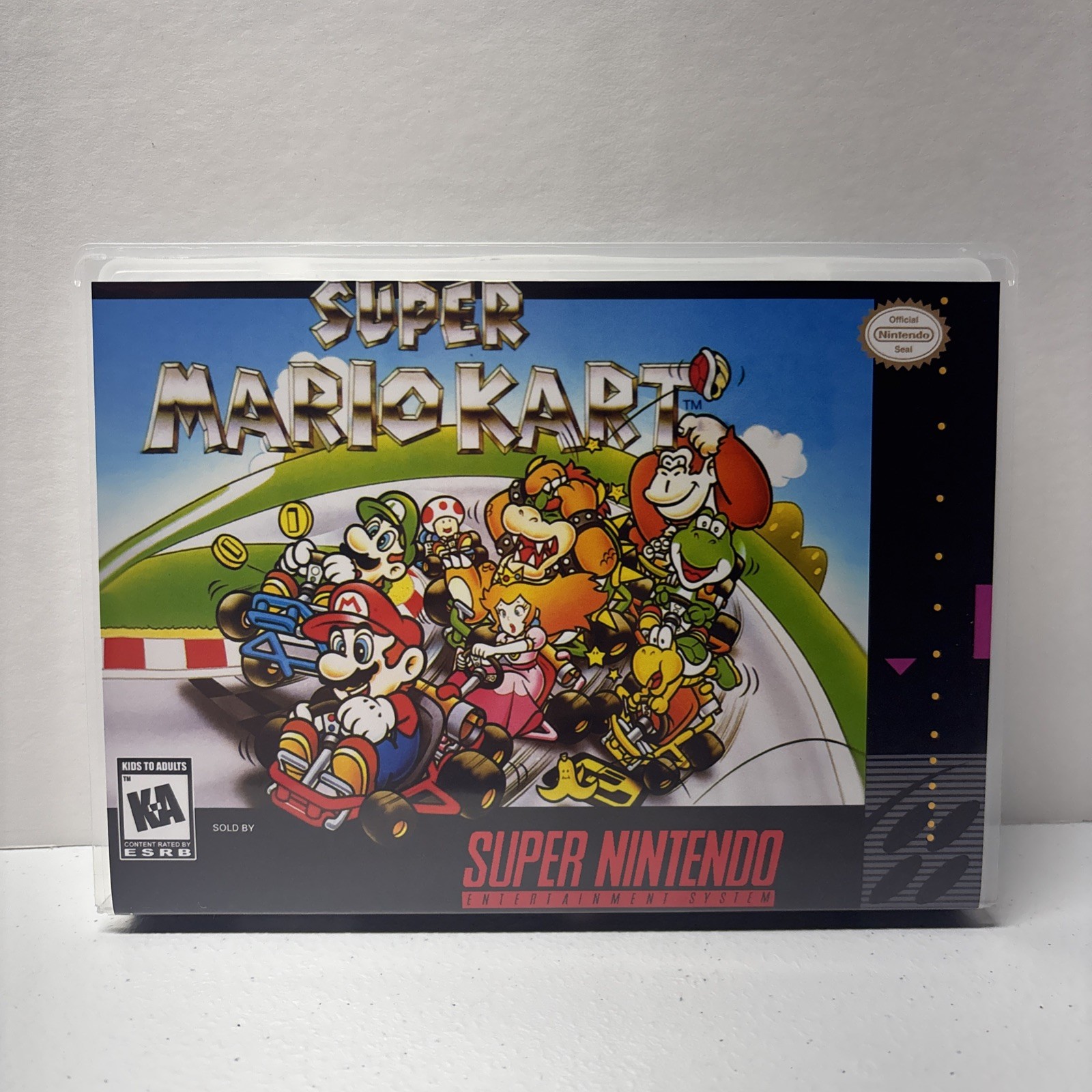 Super Mario Kart SNES Universal Game Case Game Cartridge *CASE ONLY*