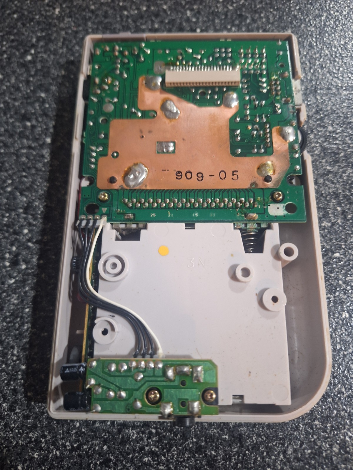 Original Nintendo Gameboy DMG-01 Back Complete Motherboard Casing Power Cover