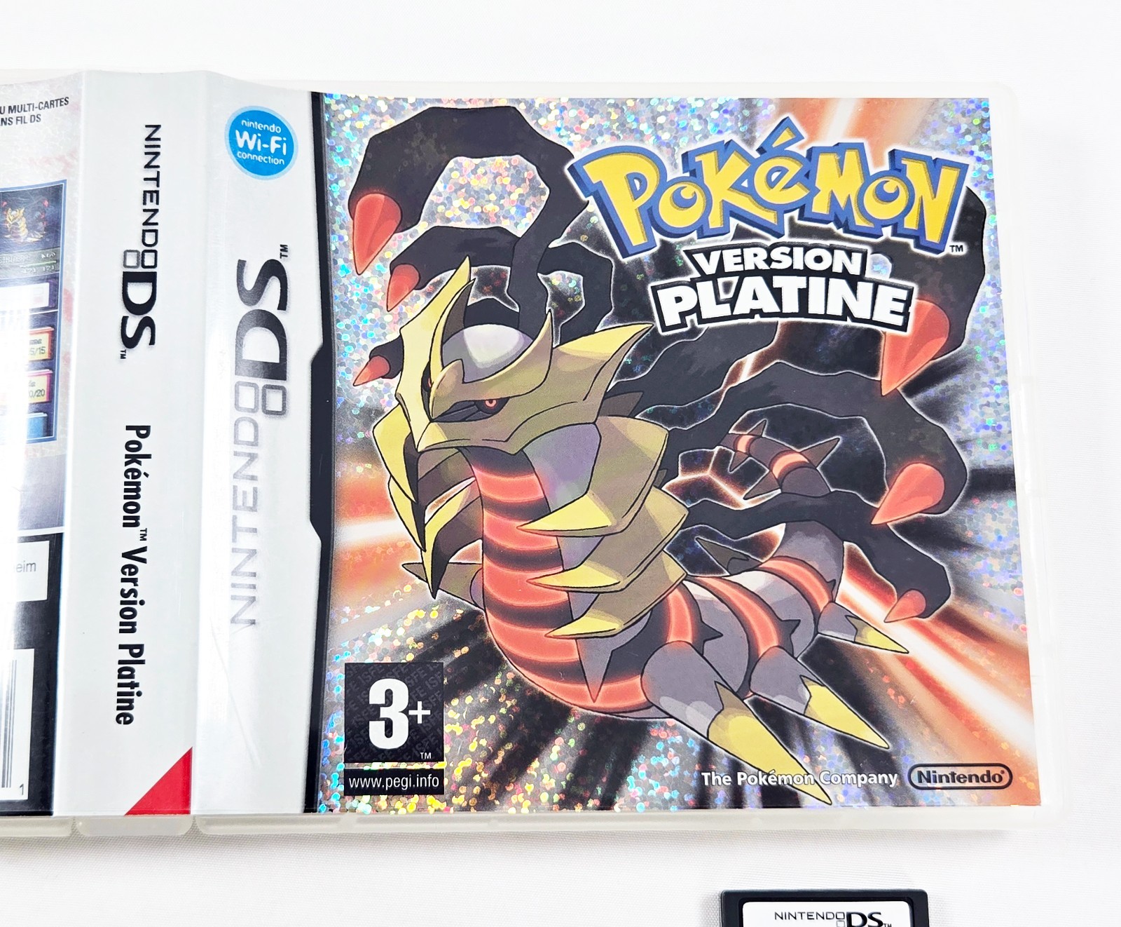 POKEMON PLATINUM COMPLETE CIB 2009 FRA PAL Authentic Nintendo DS Tested
