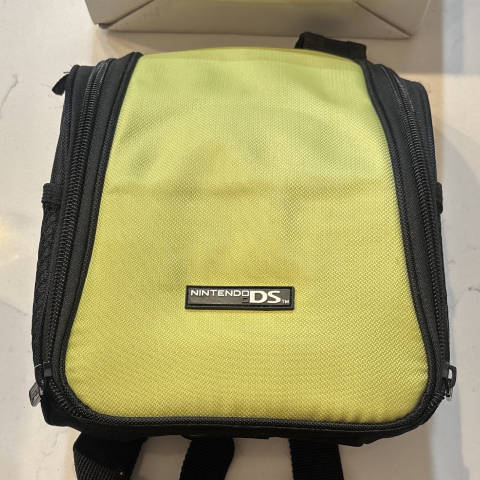 Nintendo Padded Nylon Carrying Case Yellow Black for DS & Game Boy Advance SP