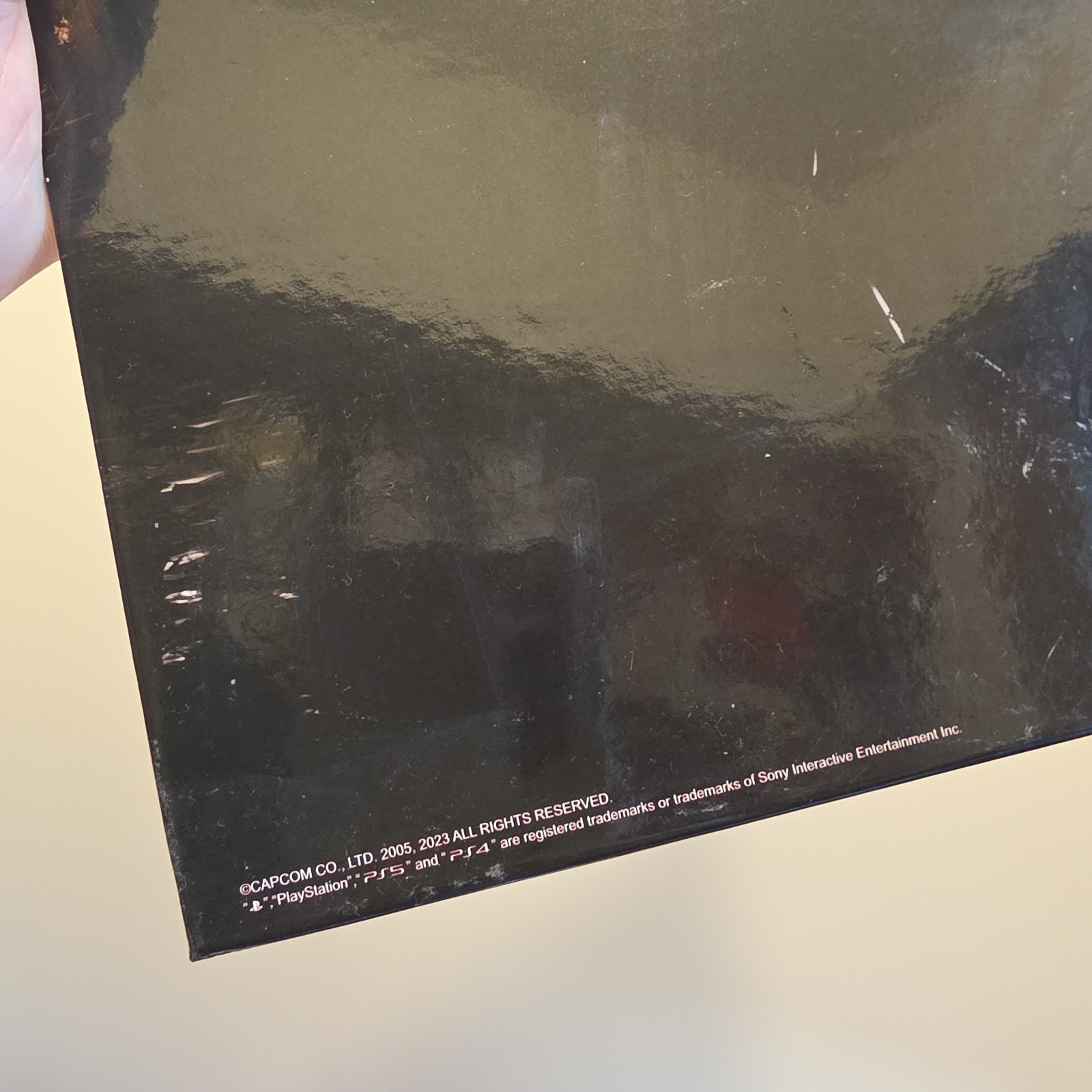 Resident Evil 4 Capcom PS5 / PS4 Original 2023 Store Counter Top Promo Standee