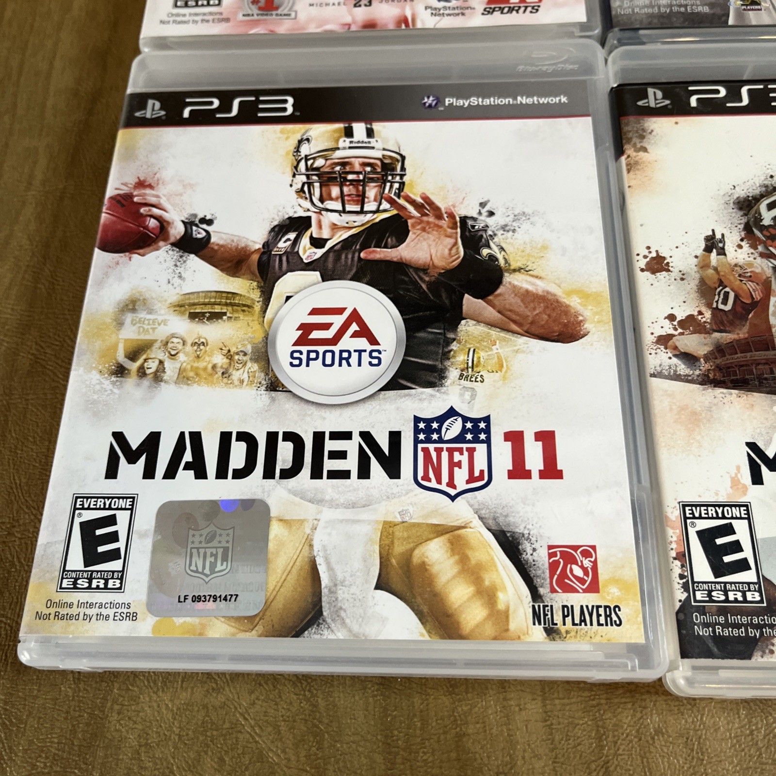 LOT OF 6 PS3 SPORTS GAMES MLB The Show NBA 2K NHL Madden NFL 11 12 13 Bundle