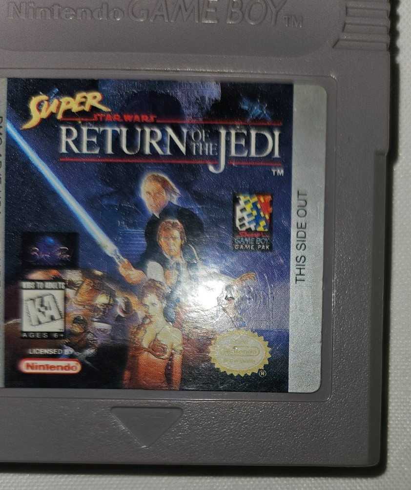 Super Return of the Jedi Cartridge Only Authentic Nintendo Game Boy 1995 GameBoy