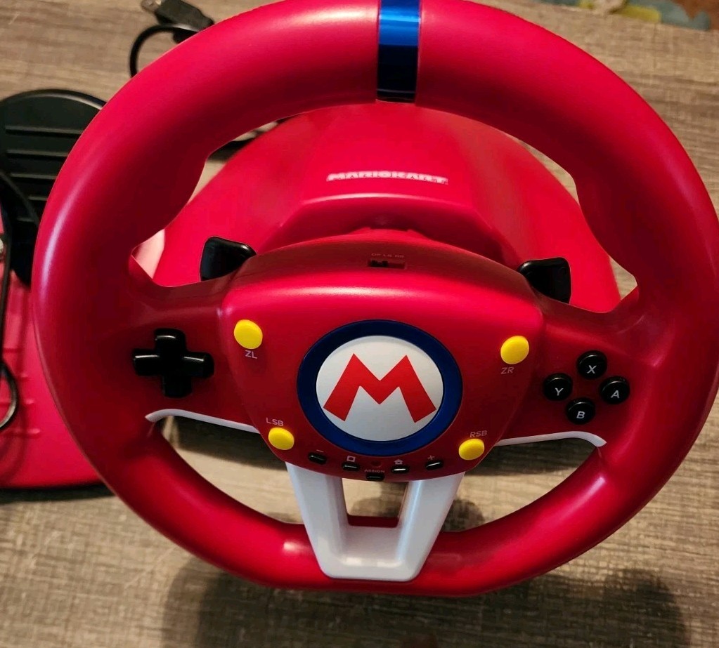 Hori NSW-204U Mario Kart Racing Wheel Pro Mini for Nintendo Switch