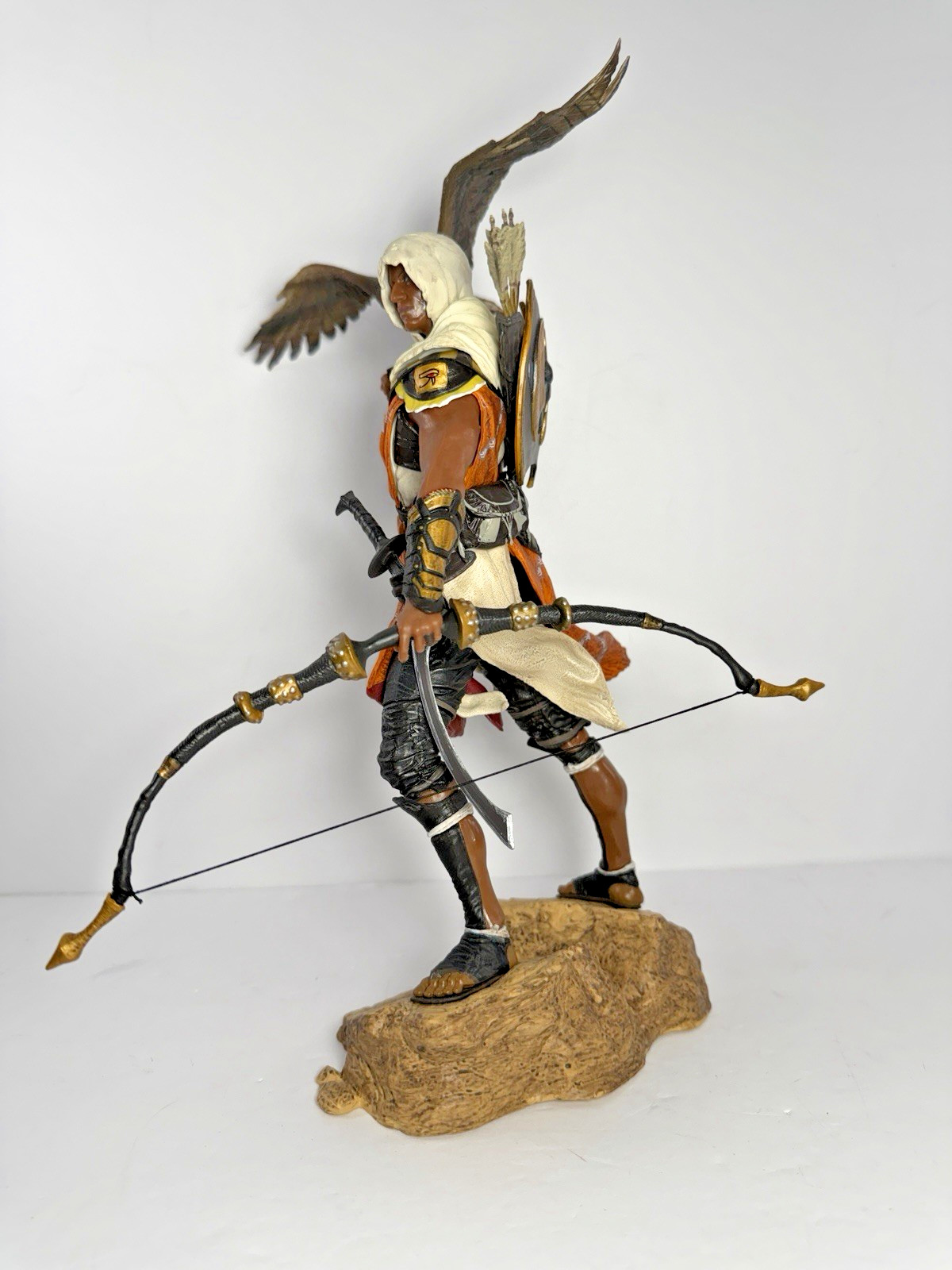 Bayek of Siwa With Eagle Senu Ubisoft Assassin’s Creed Origins Statue