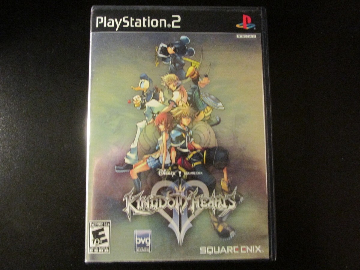 Kingdom Hearts II (SONY PlayStation 2; PS2) COMPLETE NEW PRISTINE CONDITION MINT