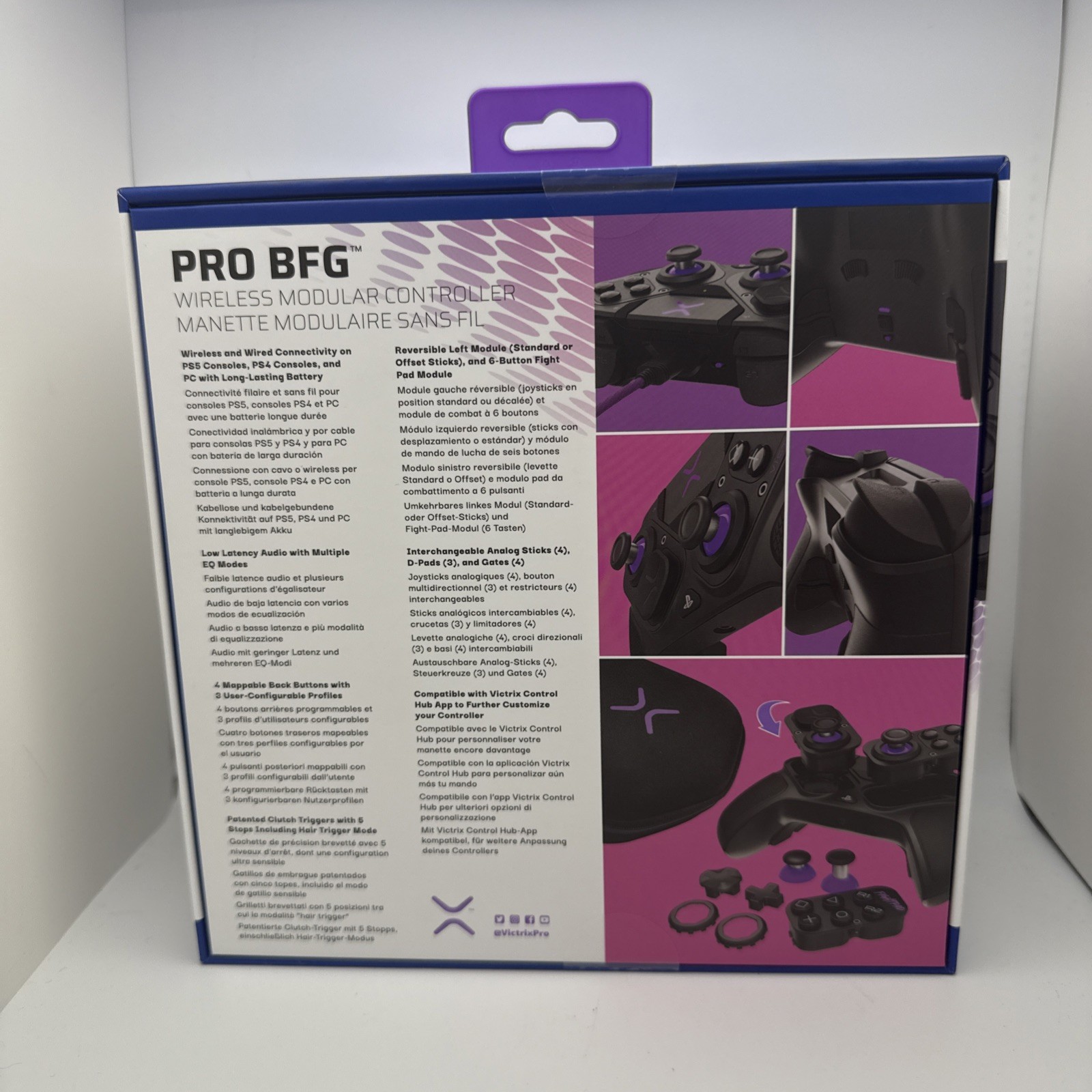 Victrix Pro BFG Wireless Modular Controller for PS5, PS4 & PC – New Sealed