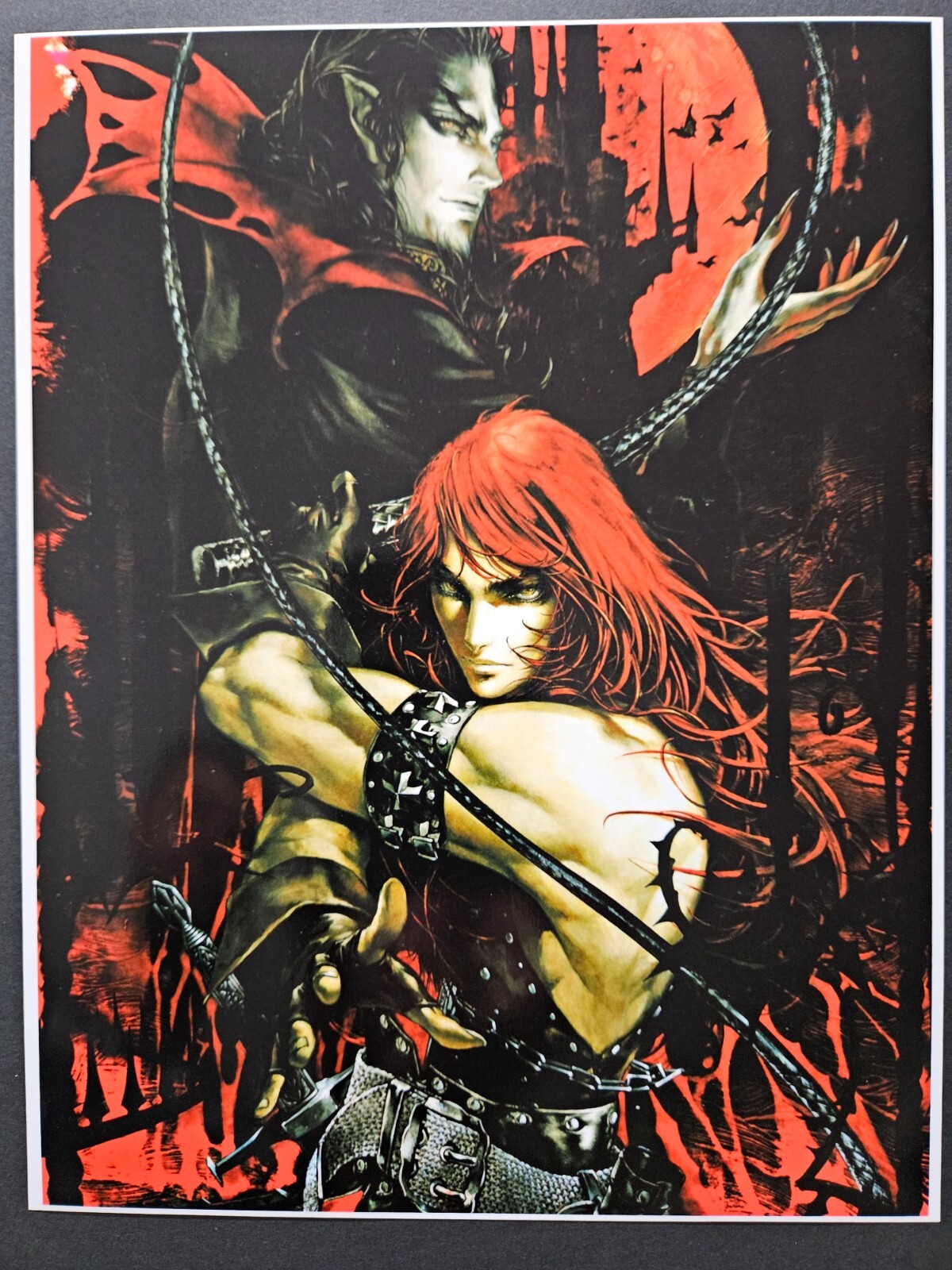 Castlevania Chronicles Playstation 1 PS1 Game Art Print Glossy Small Poster (B)
