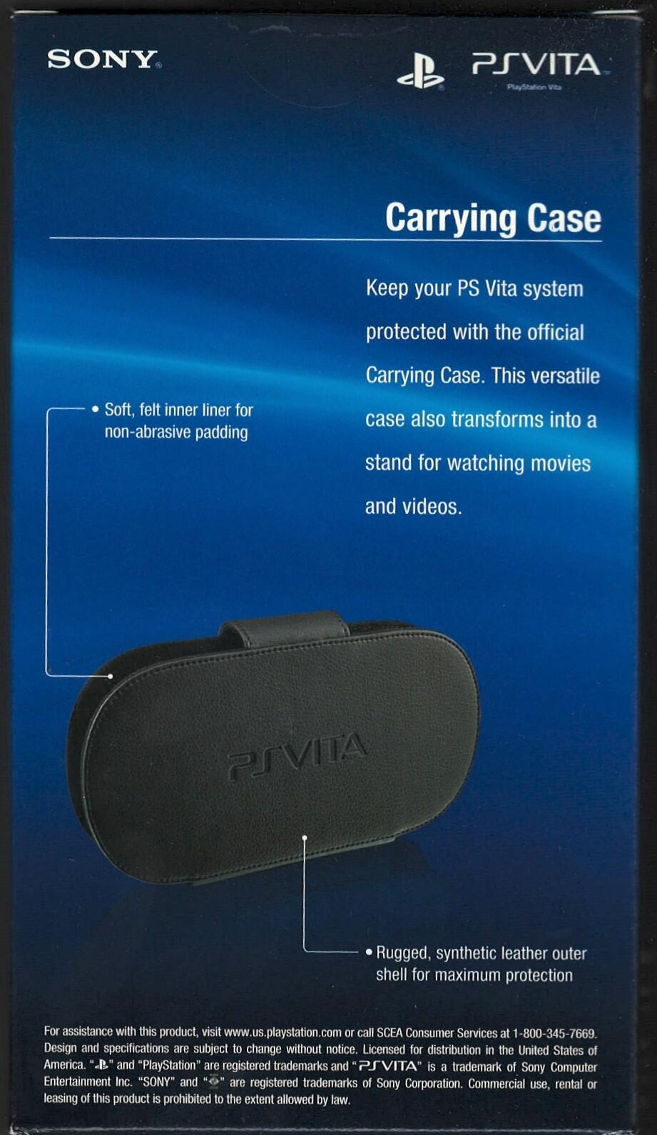PlayStation Vita Carrying Case (Brand New Factory Sealed US Version) PlayStation