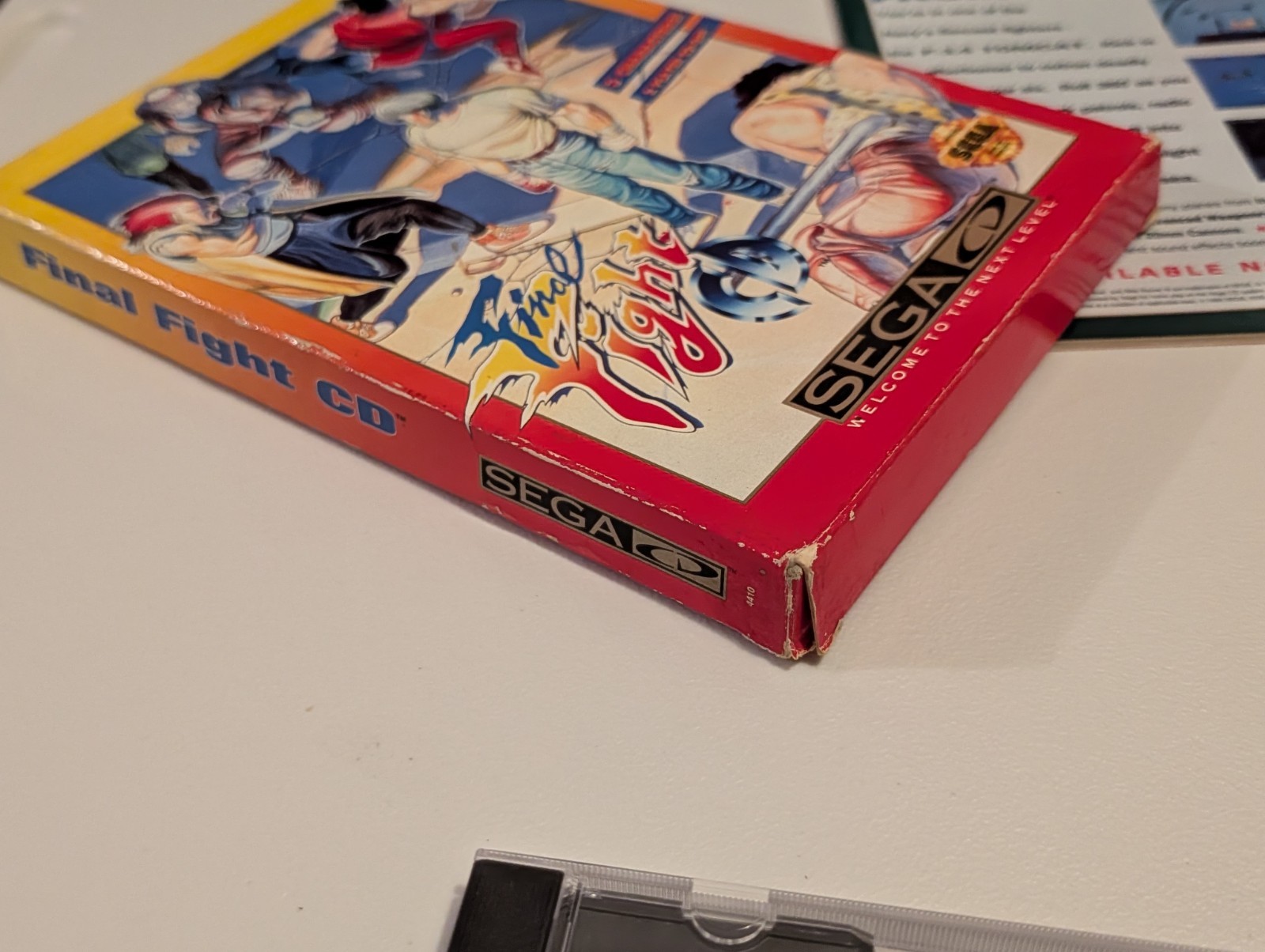Final Fight CD (Sega CD) CIB Complete Very Good Condition Reg Card Intact