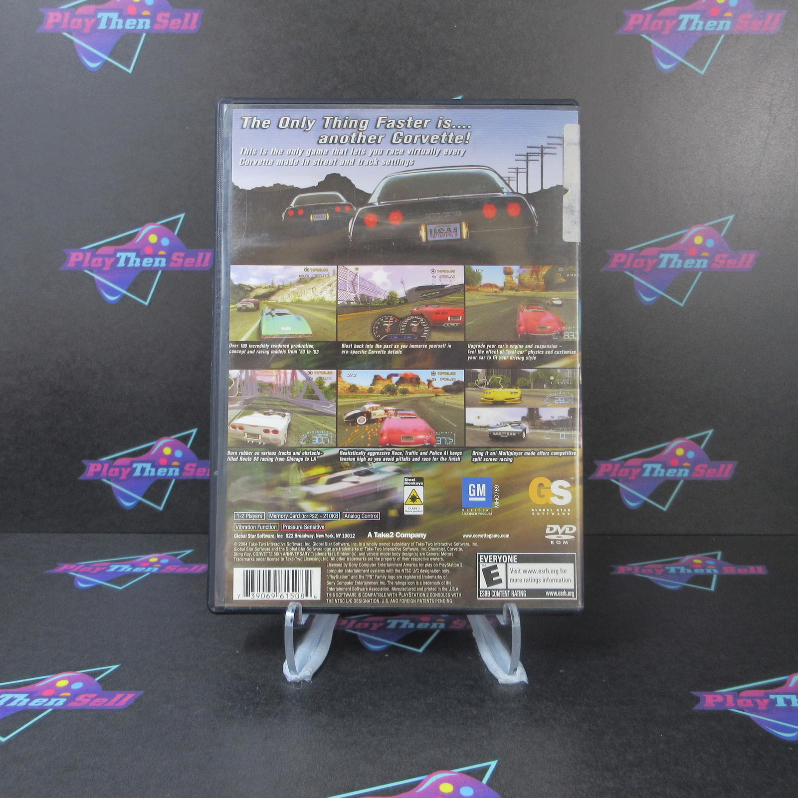 Corvette PS2 PlayStation 2 Complete – 1 Year Warranty VG