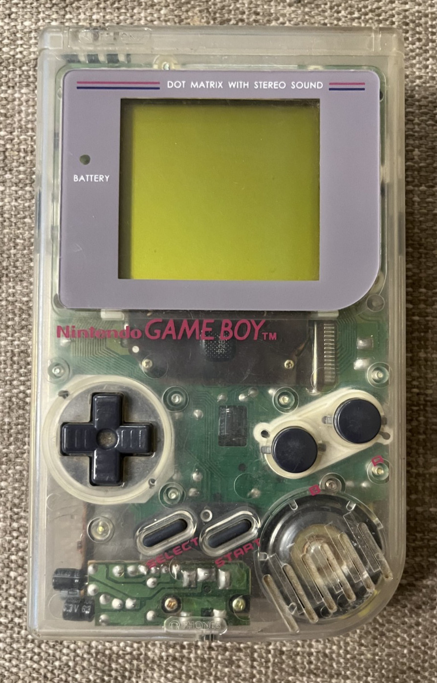 Nintendo Game Boy Original Console Play It Loud Clear – Tested and Working