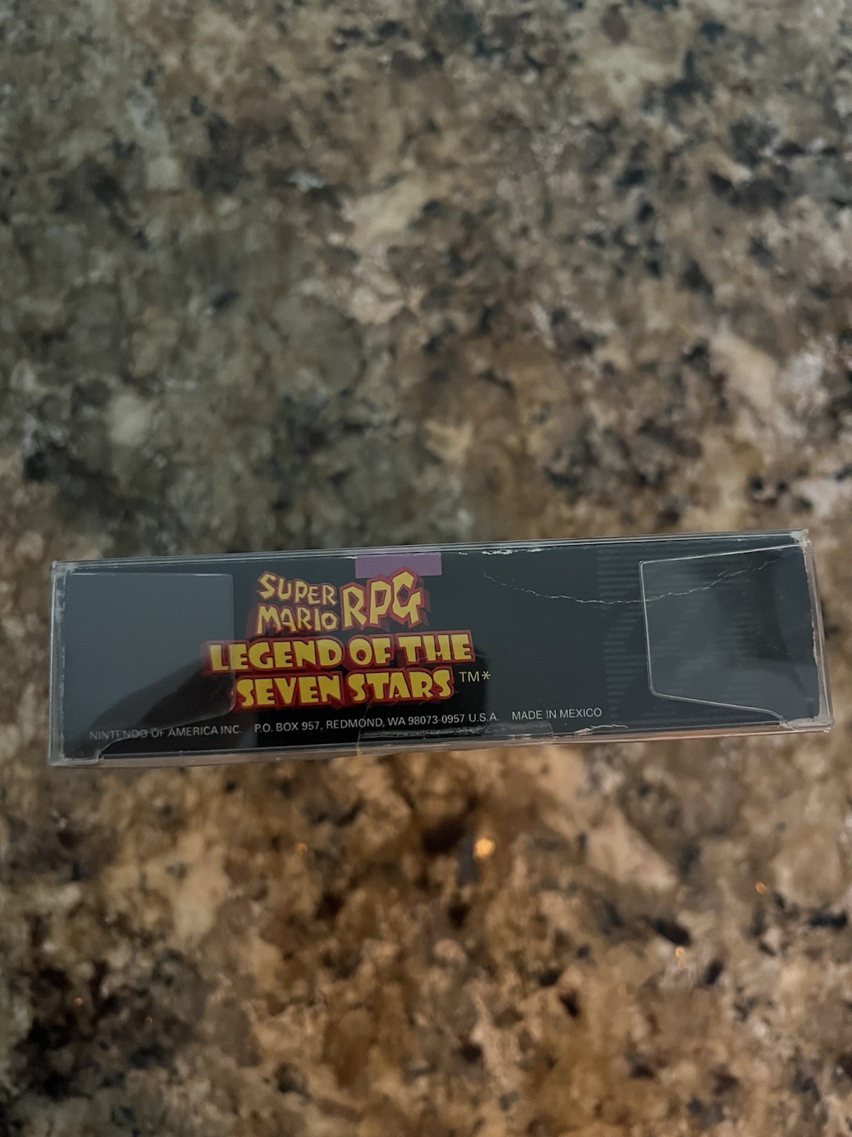 Super Mario RPG: Legend of the Seven Stars Super Nintendo SNES CIB Complete