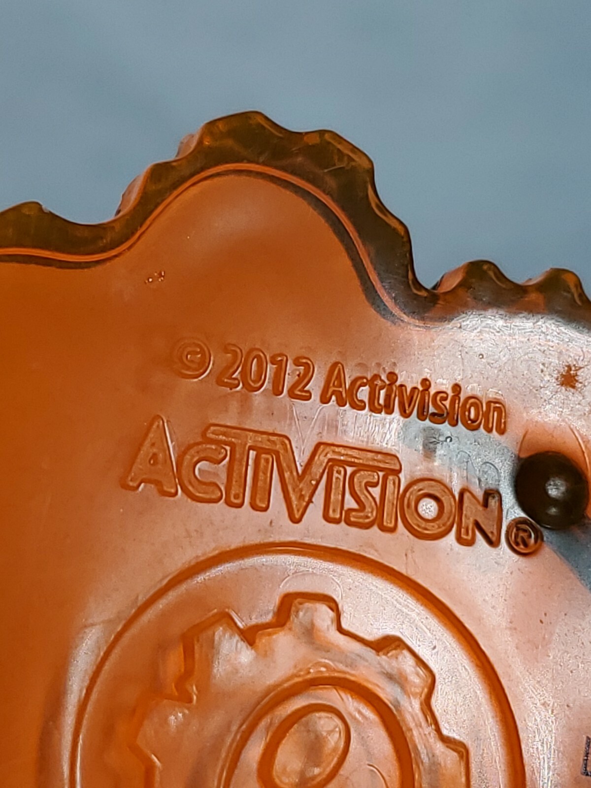 2012 Activision Skylanders Spyro’s Adventure Drobot Orange Base 84549888 L4125A