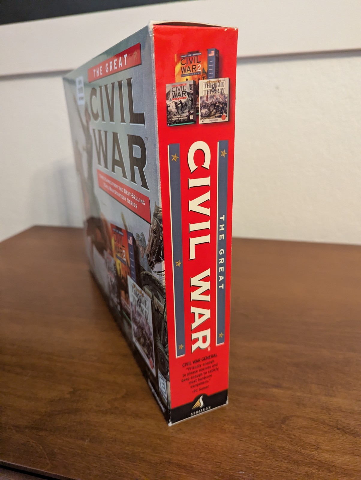 The Great Civil War: Civil War Strategy Series (1998, Sierra Big Box) – CIB