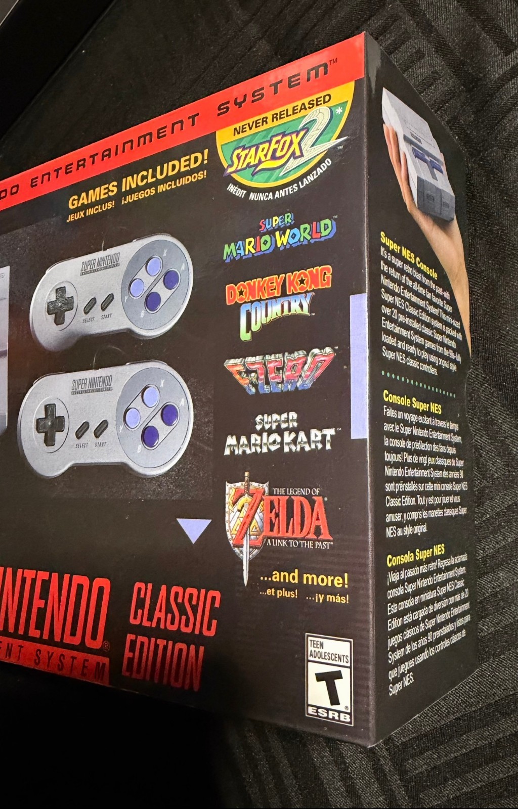 Super Nintendo Entertainment System SNES Classic Mini Edition Brand NEW