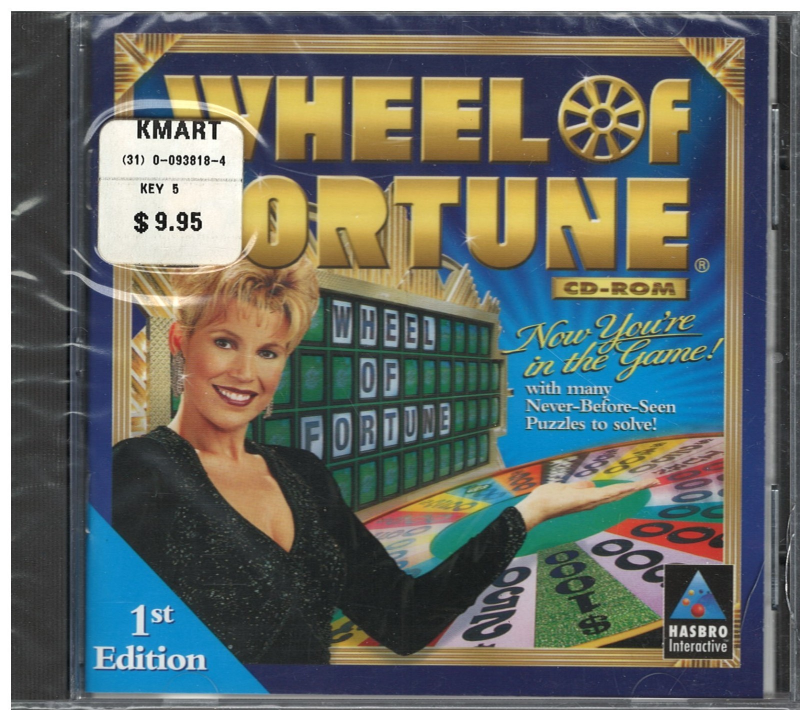 NEW/SEALED WHEEL OF FORTUNE 1ST EDITION CD-ROM