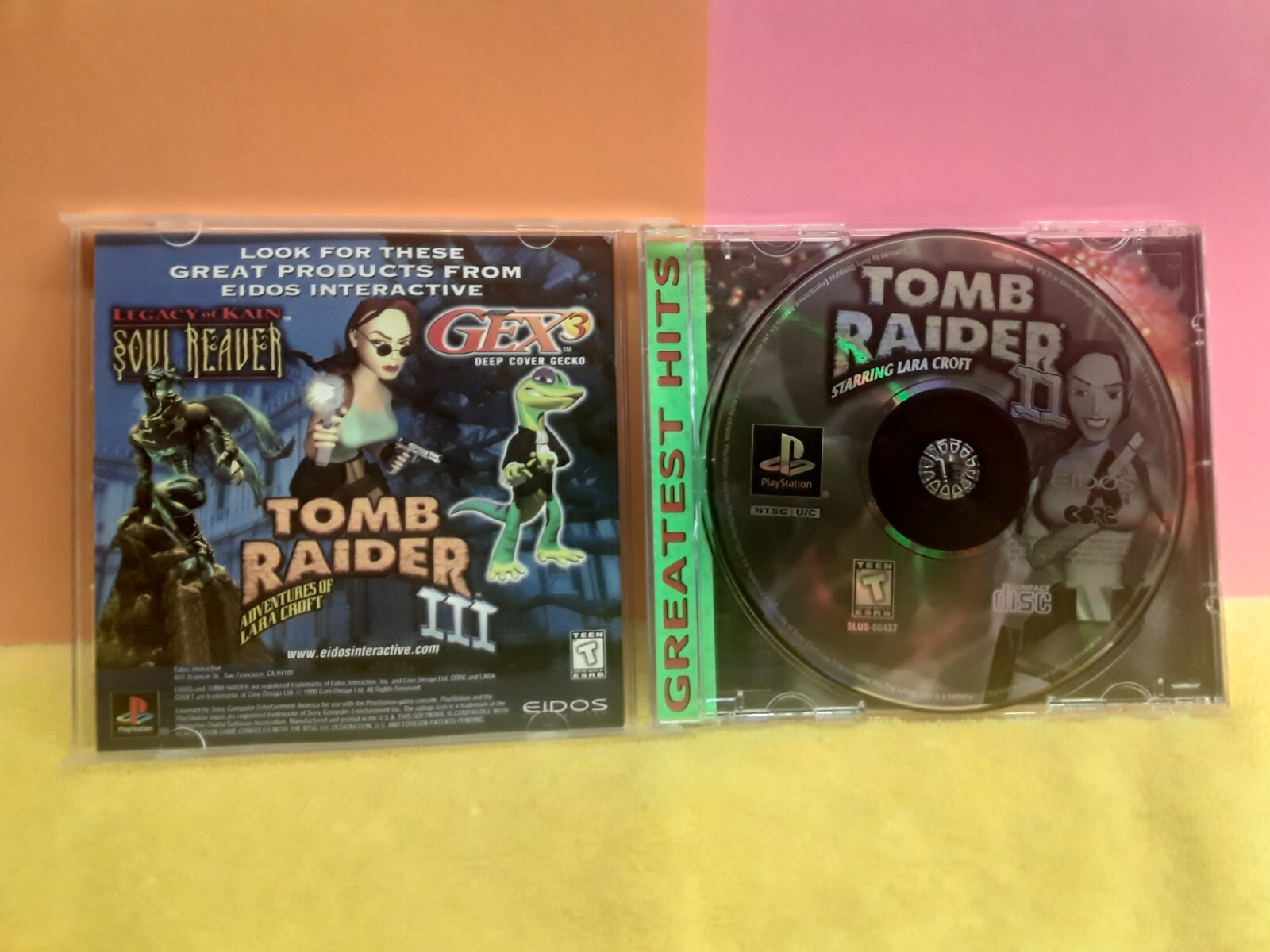 Tomb Raider II Starring Lara Croft (Sony PlayStation 1, 1997)
