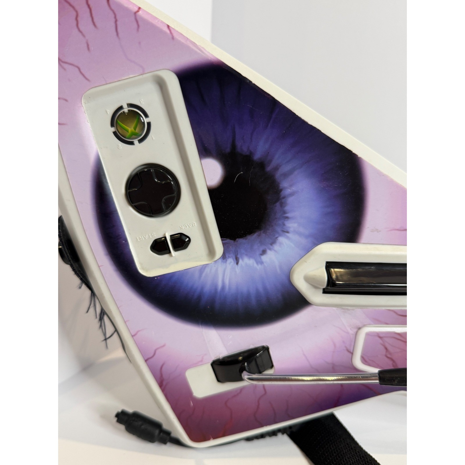 RedOctane Xbox 360 Guitar Hero X-Plorer Wired Controller Eyeball Skin 95065