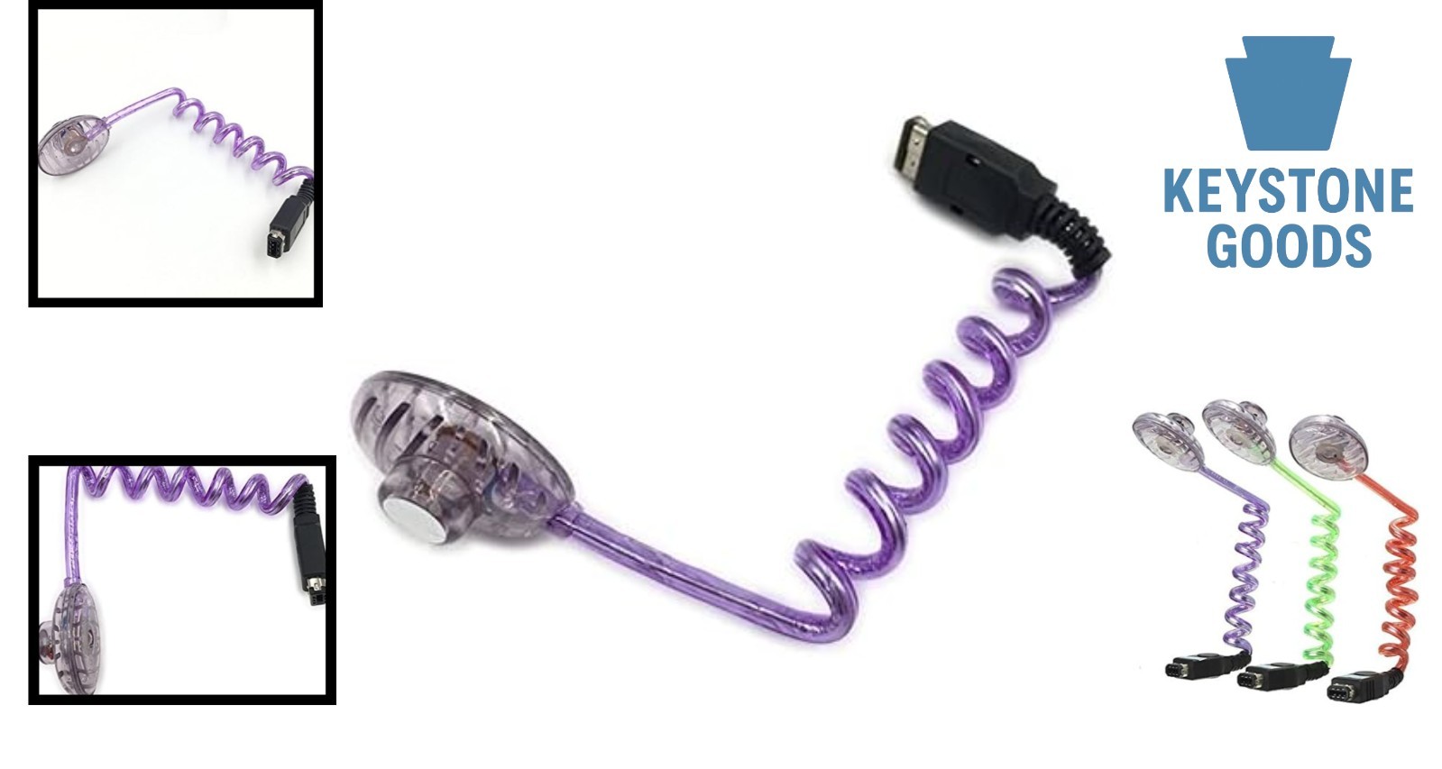 Flexible LED Worm Light for GBC & GBP Consoles – Water-Resistant, Battery-Pow…
