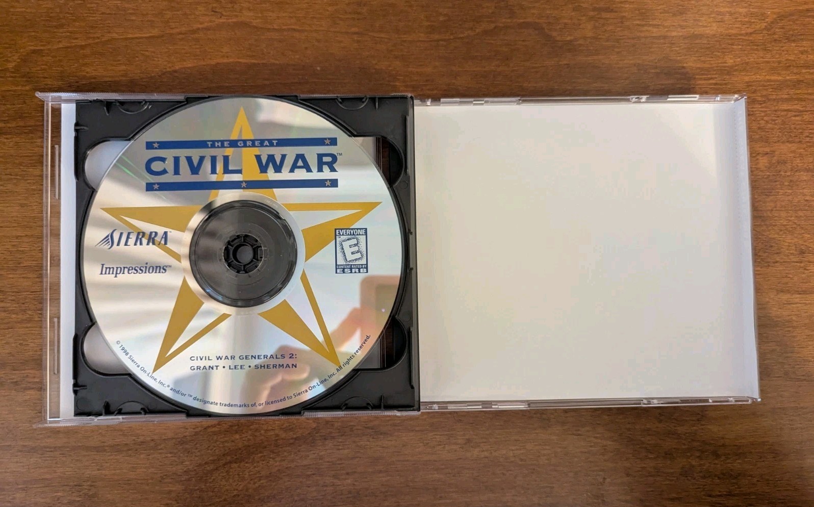 The Great Civil War: Civil War Strategy Series (1998, Sierra Big Box) – CIB