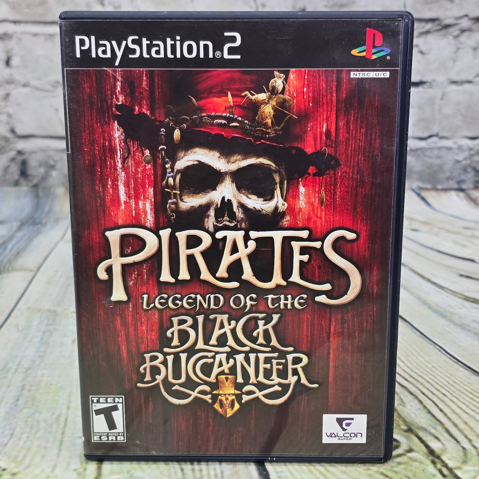 Sony PlayStation 2 Pirates Game Bundle At Worlds End Black Buccaneer PS2 Lot CIB