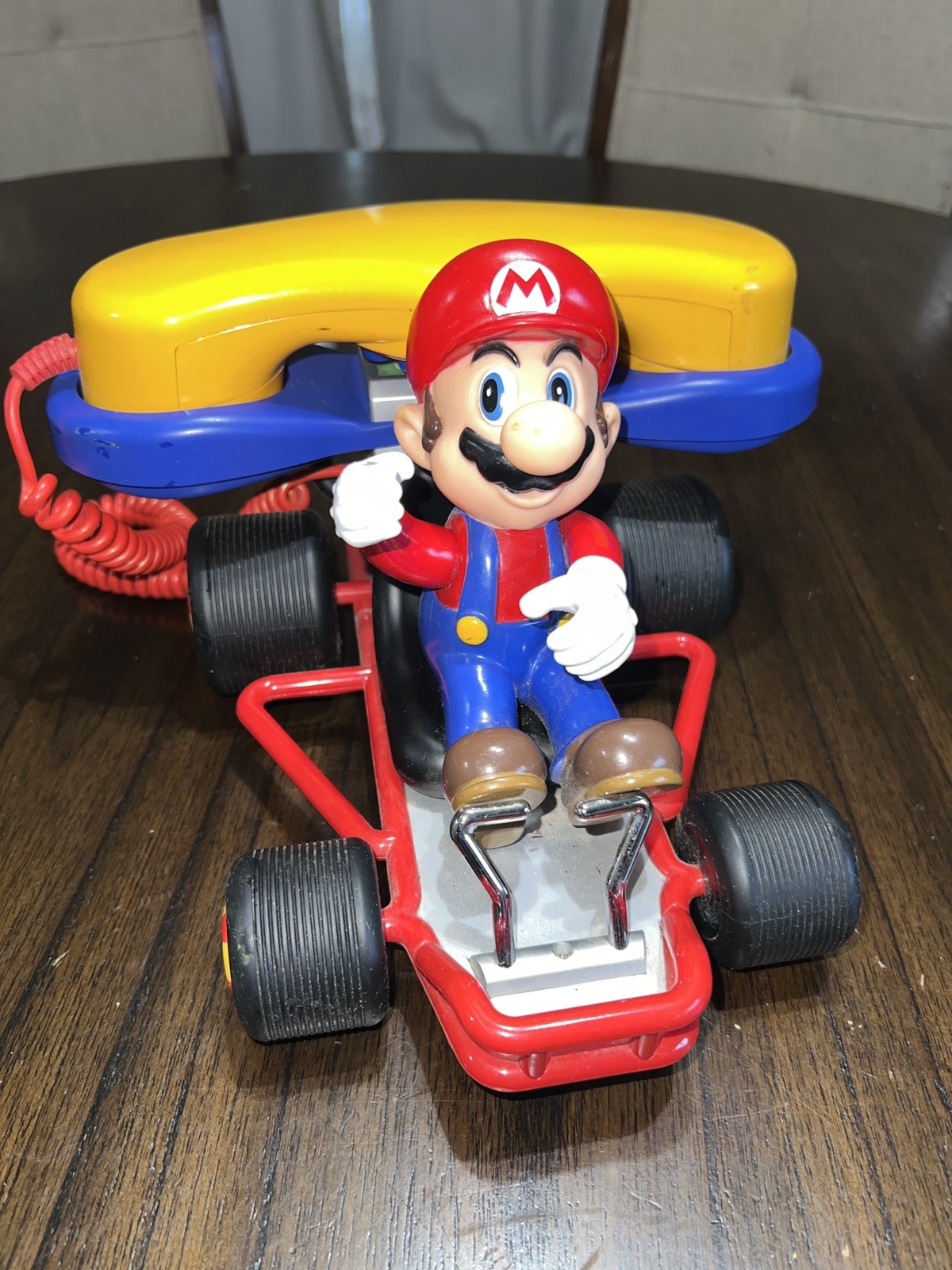 Nintendo Super Mario Kart Desk Telephone Vintage 2002 Rare