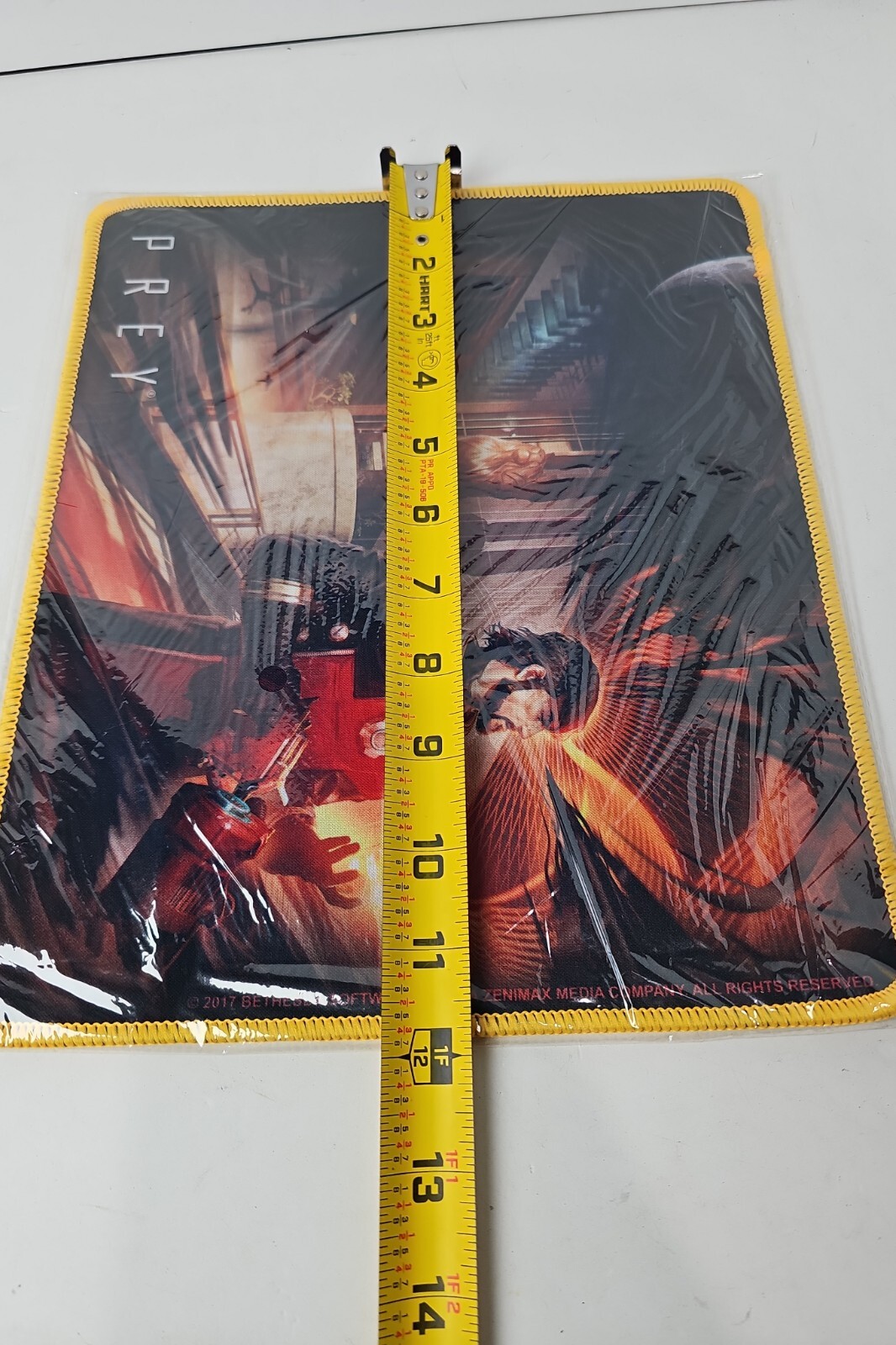 New Bethesda Prey 11.75″ x 10″ Mouse Pad Loot Crate Exclusive 2017 PC Gaming