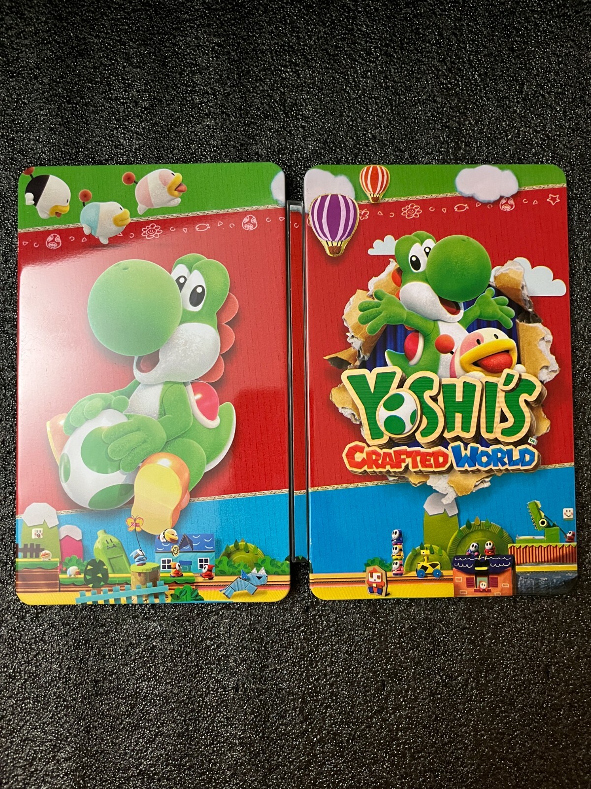 Yoshi’s Crafted World Nintendo Switch Custom Made Steelbook Case (NO GAME)