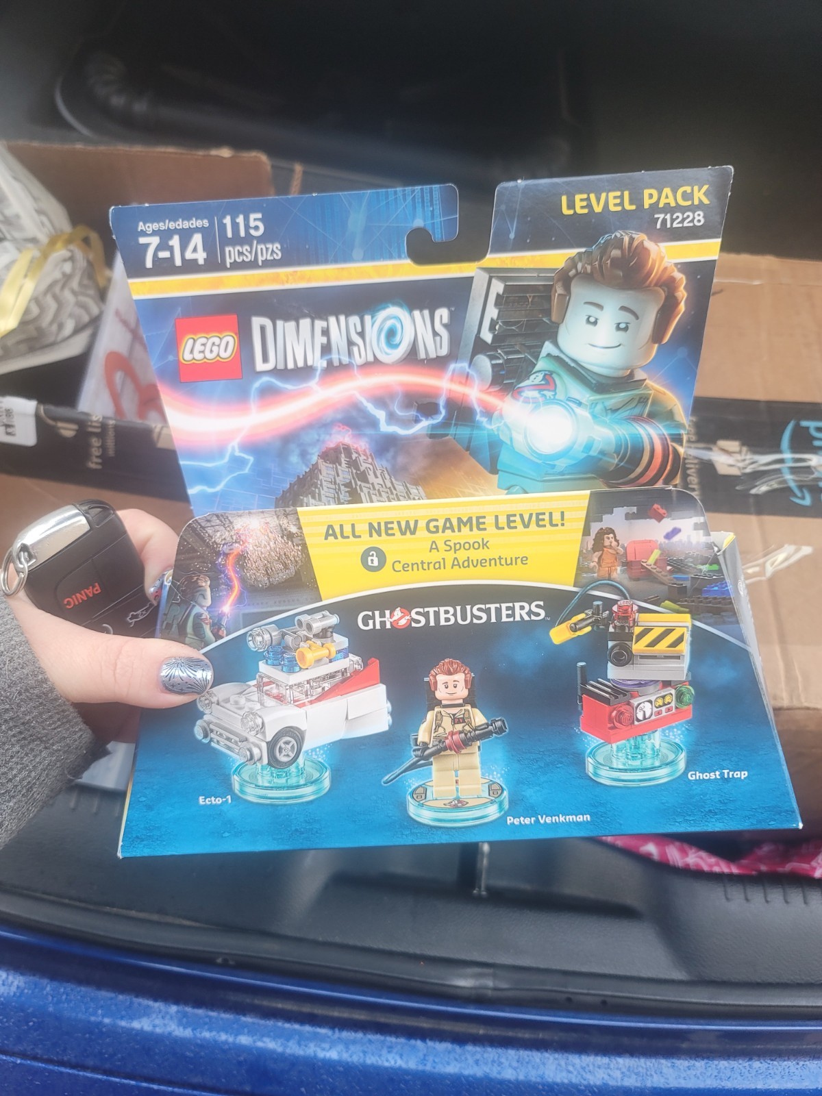 LEGO Dimensions Ghostbusters Level Pack 71228 Peter Venkman Ecto-1 Ghost Trap