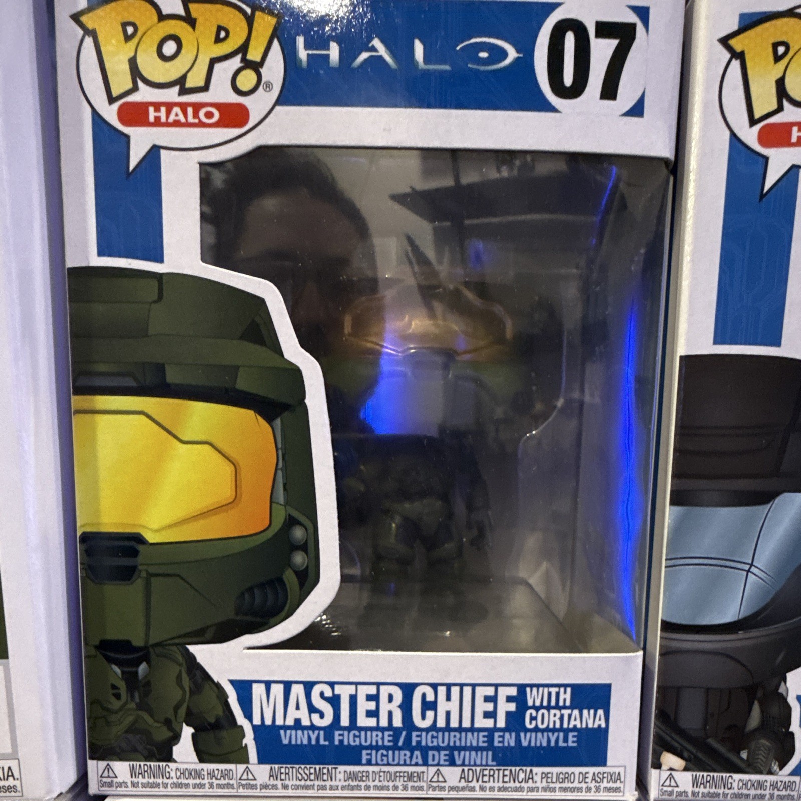 Funko Pop! Halo Vinyl Figure Lot Glows in Dark Master Chief Buck Weapon Escharum