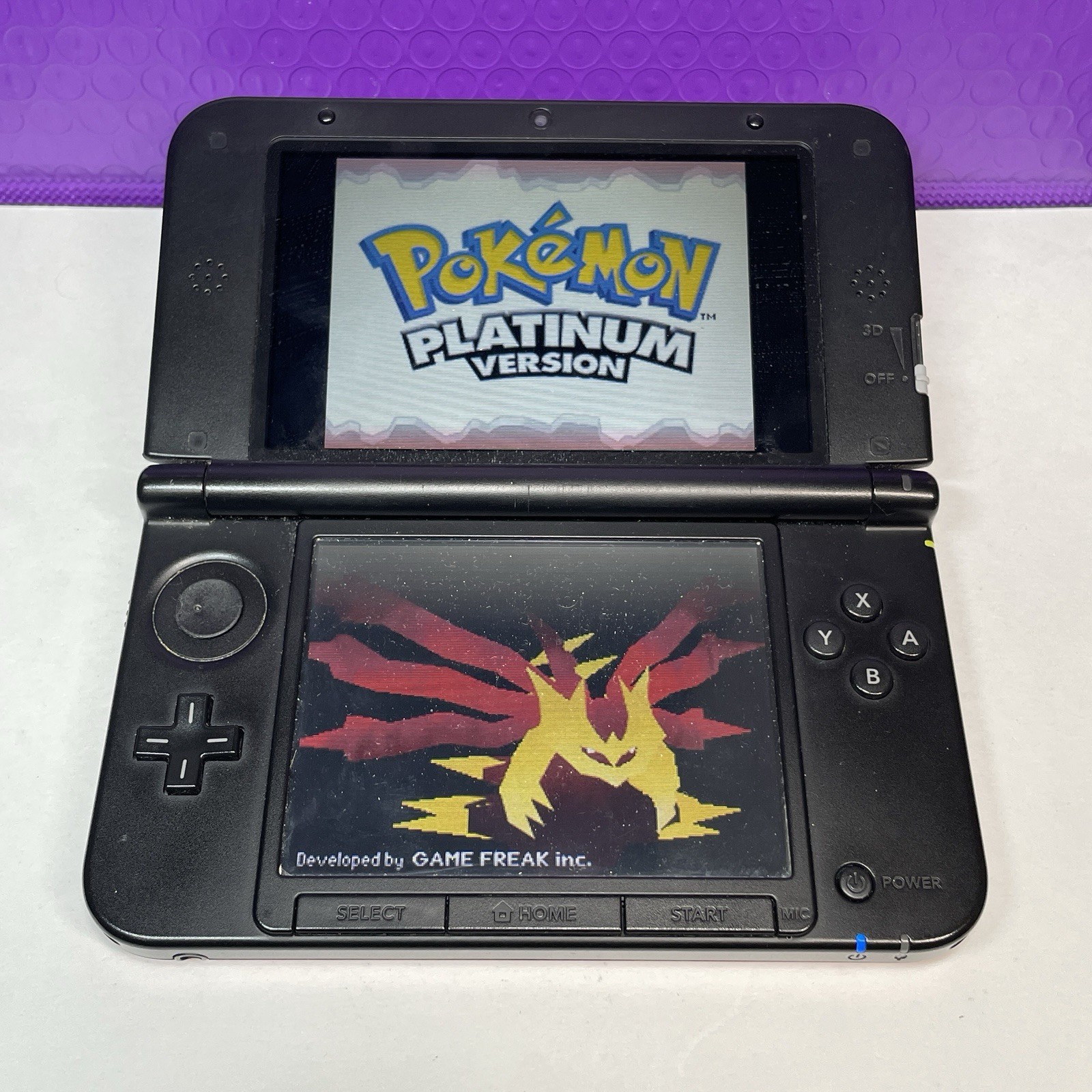 Pokemon Platinum Version [Nintendo DS, Authentic] CIB Complete Game Case Inserts